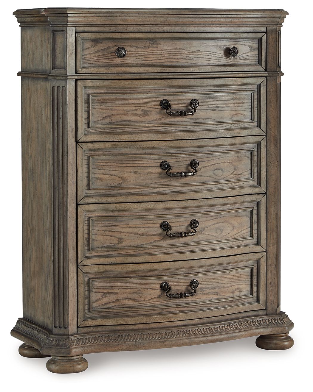 Ardenfield – Five Drawer Chest – Light Brown