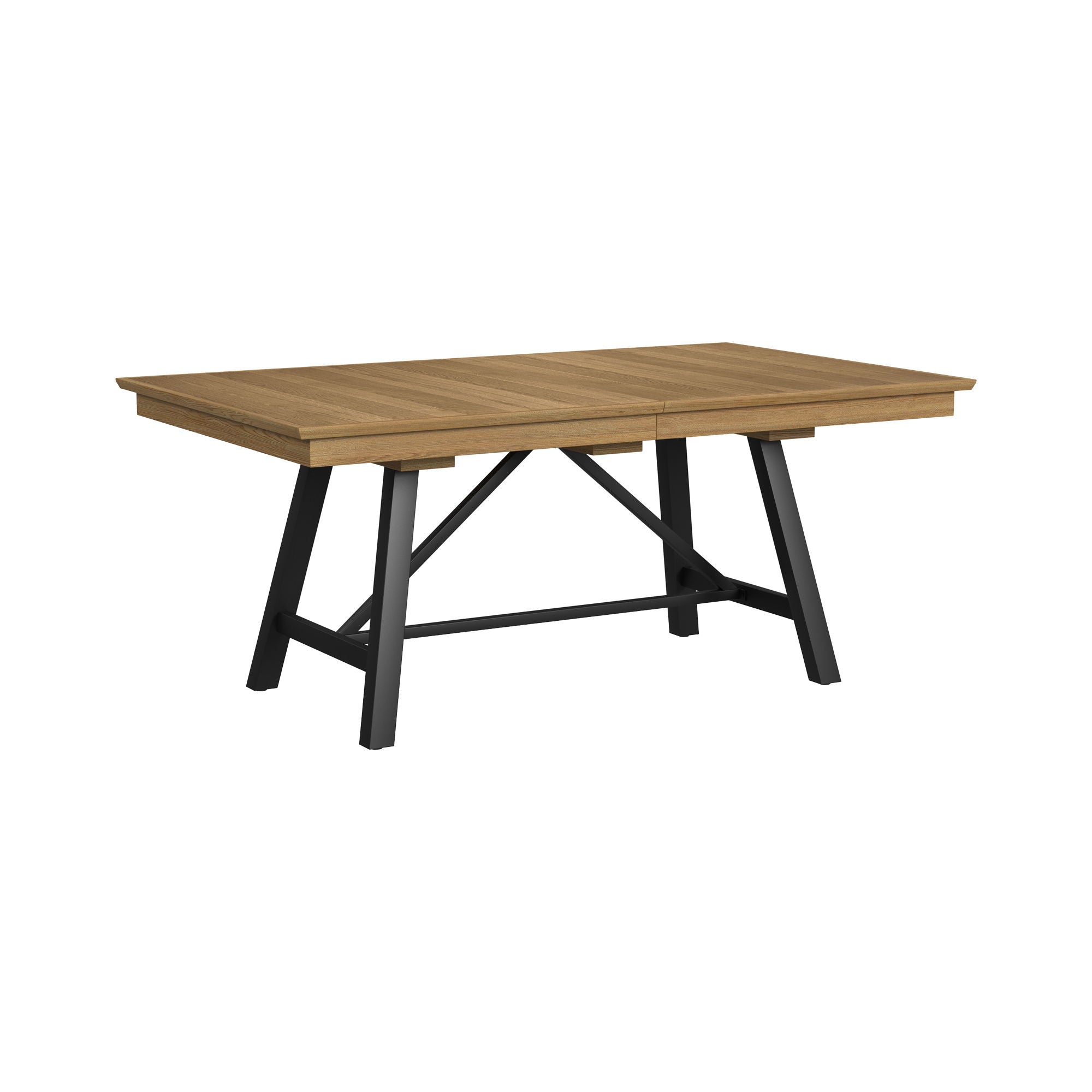 Newport – Trestle Table – Natural Oak