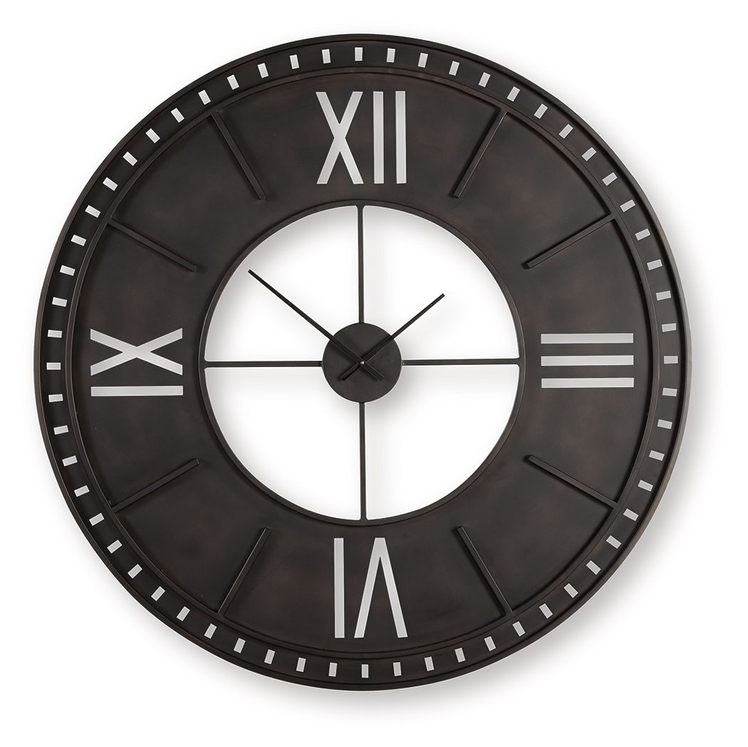 Lytle – Wall Clock – Antique Brown