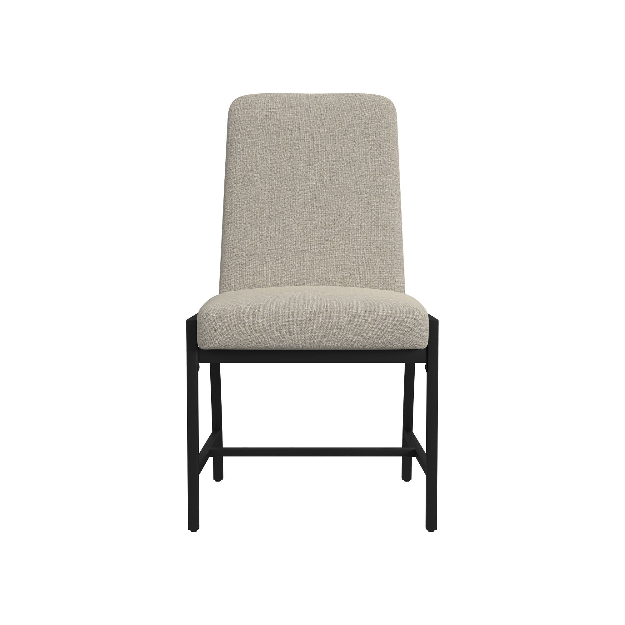 Newport - Upholstered Chair - Natural Oak / Gray - Image 3