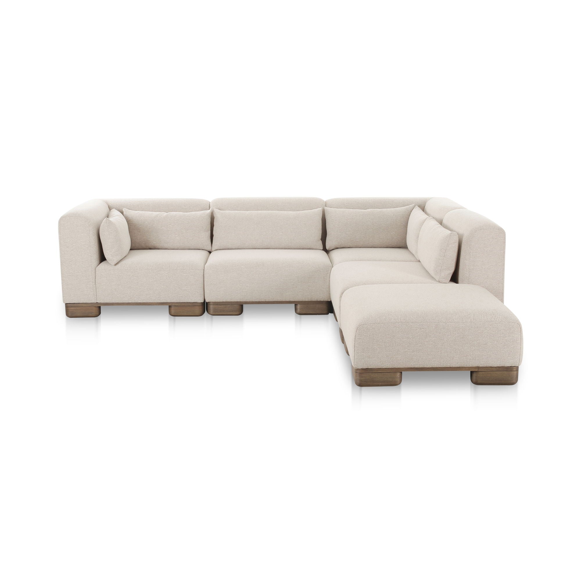 June - Dream Modular Sectional - Oatmeal - Image 1