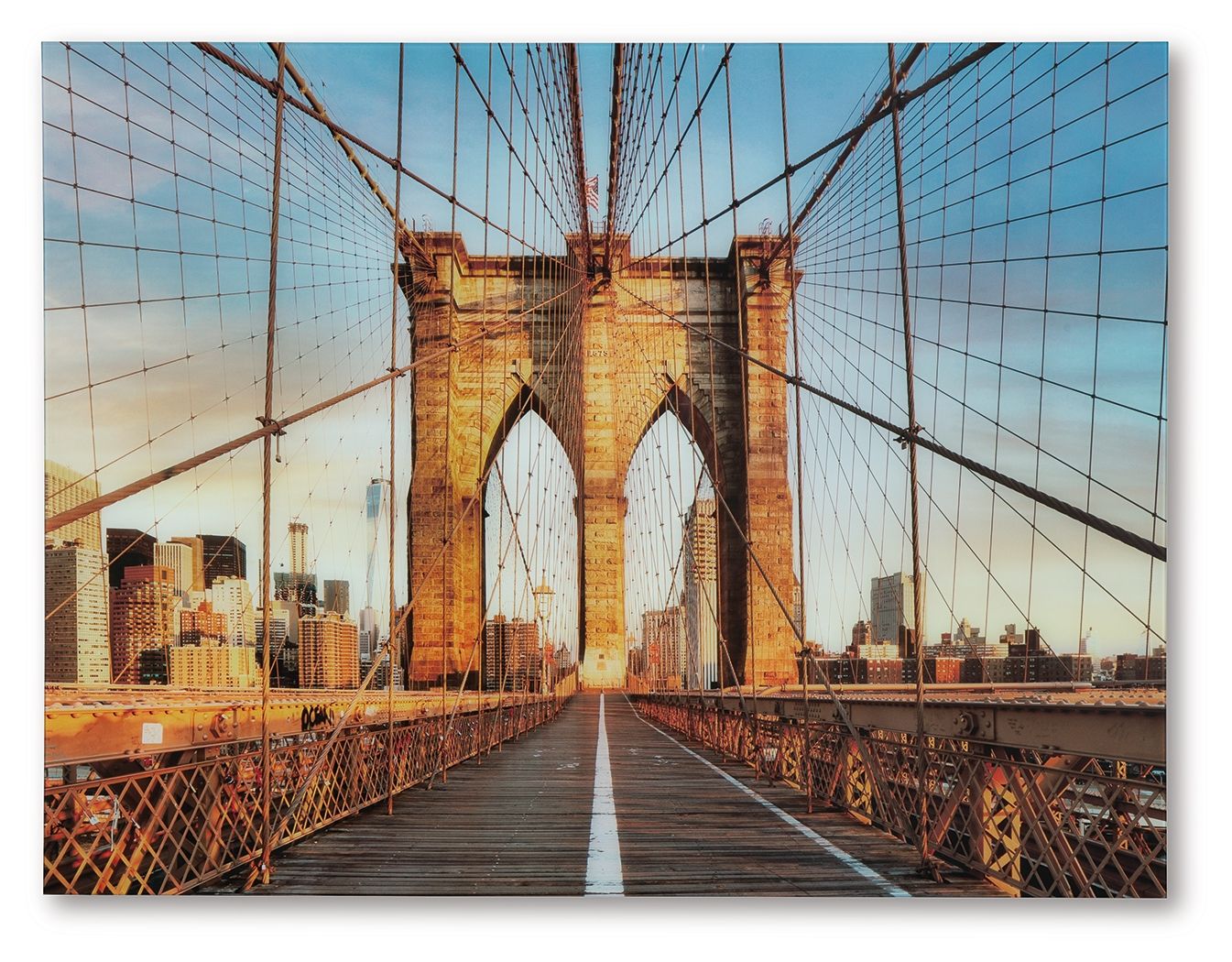 Shayward – Wall Art – Blue / Amber