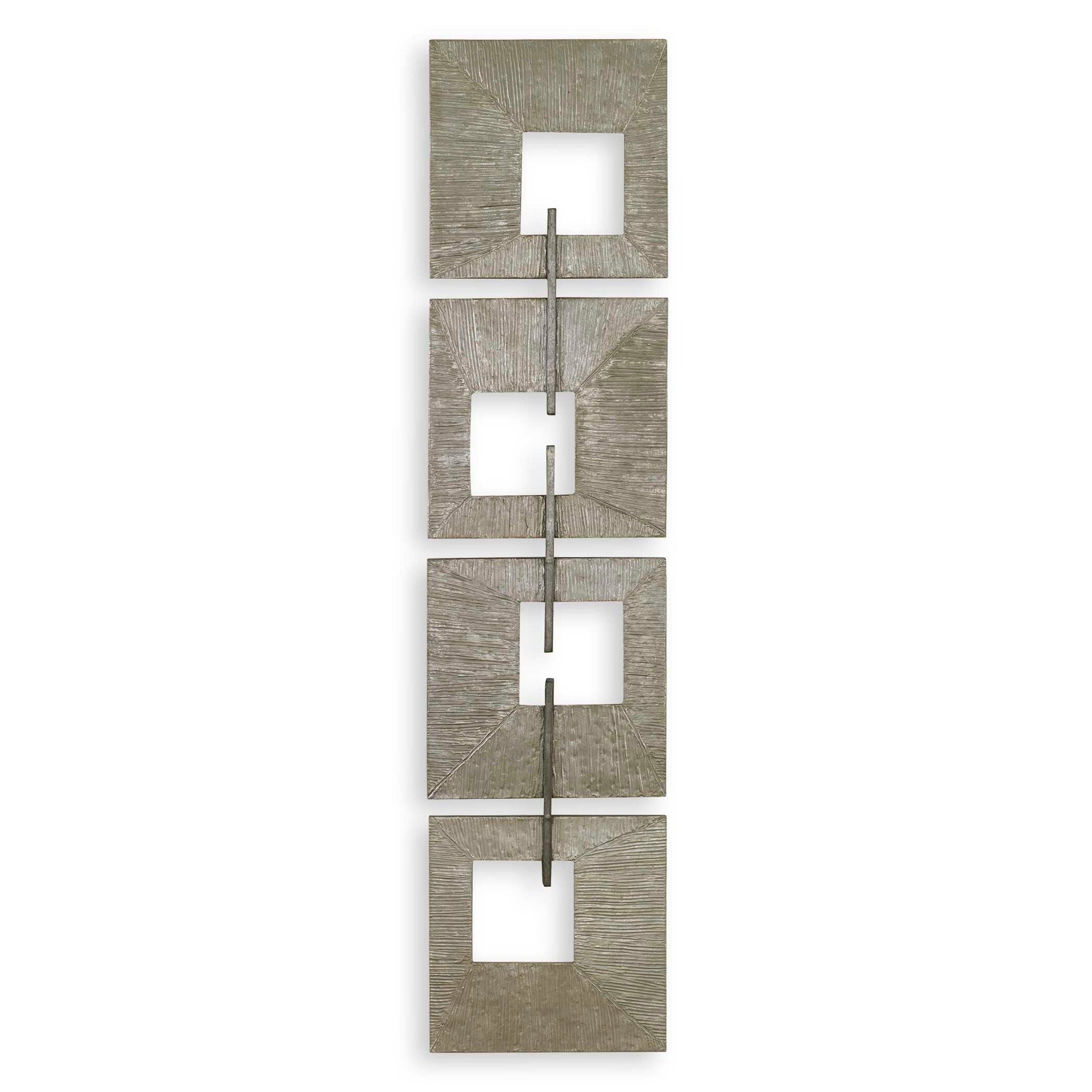 Linked – Metal Wall Decor – Champagne