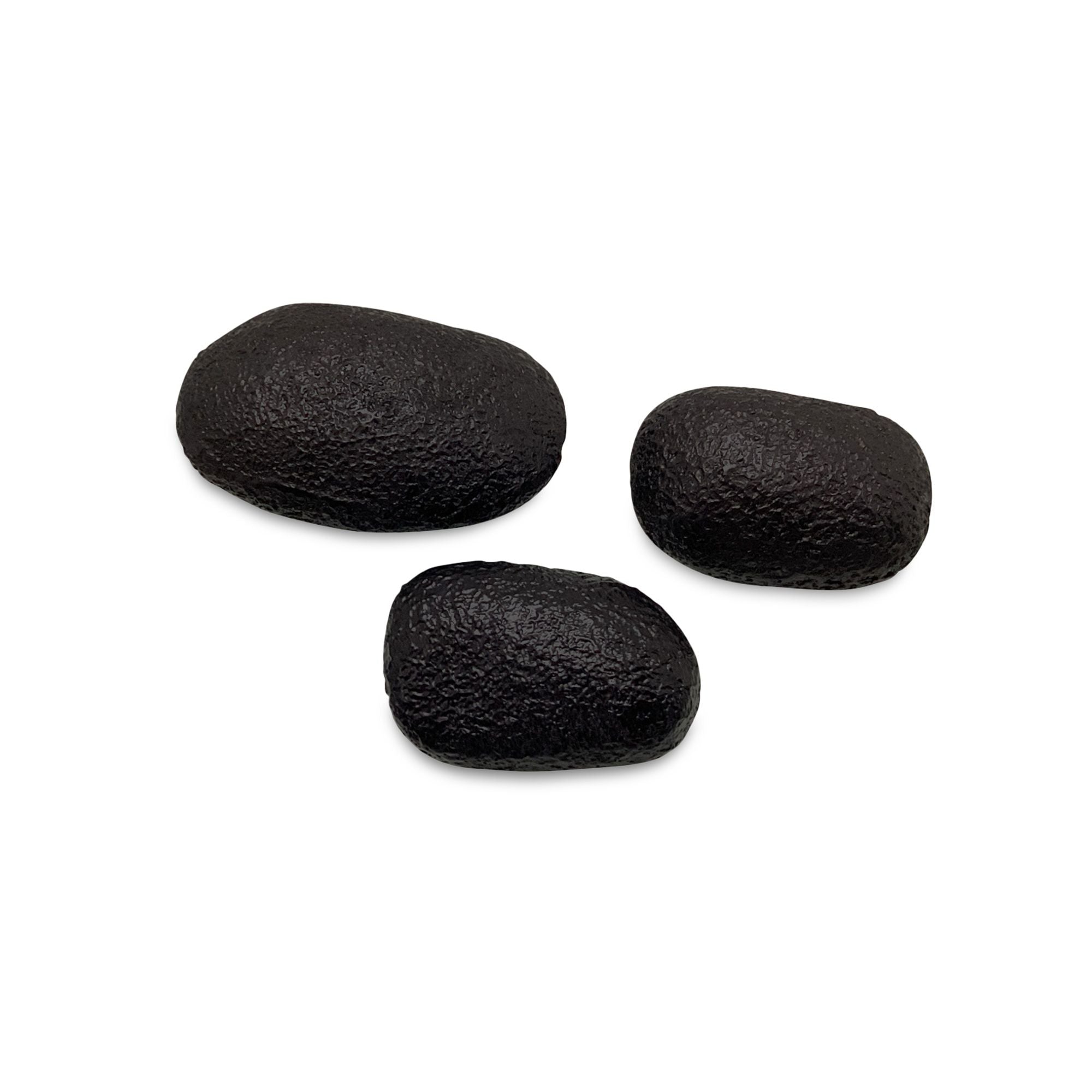 Breton – Cast Aluminum Wall Sculpture (Set of 3) – Black