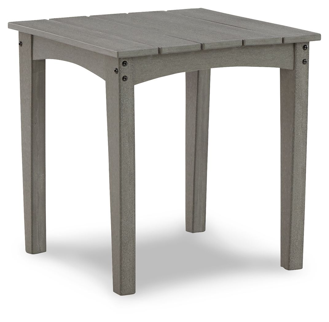 Visola - Square End Table - Gray - Image 1