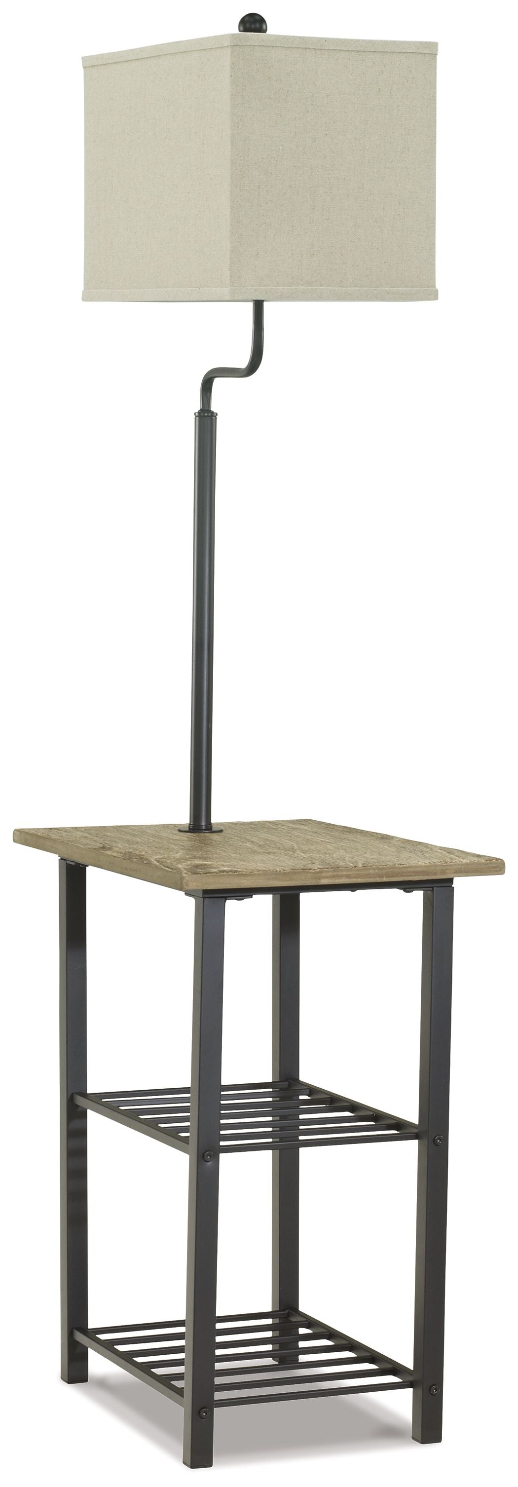 Shianne - Metal Tray Lamp  - Black - Image 1