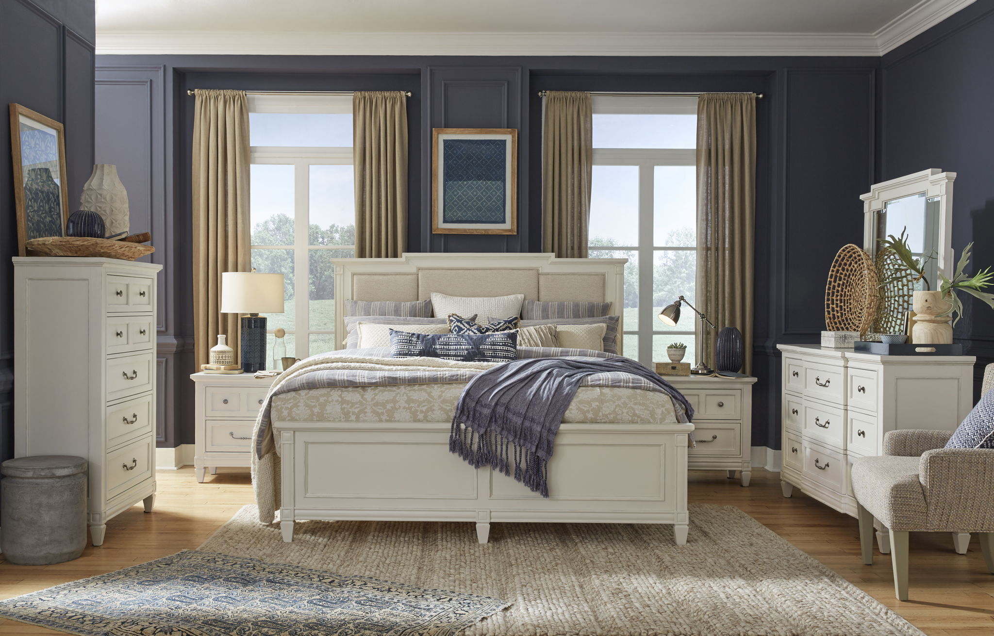 Willowbrook - Panel Upholstered Bed - Image 3