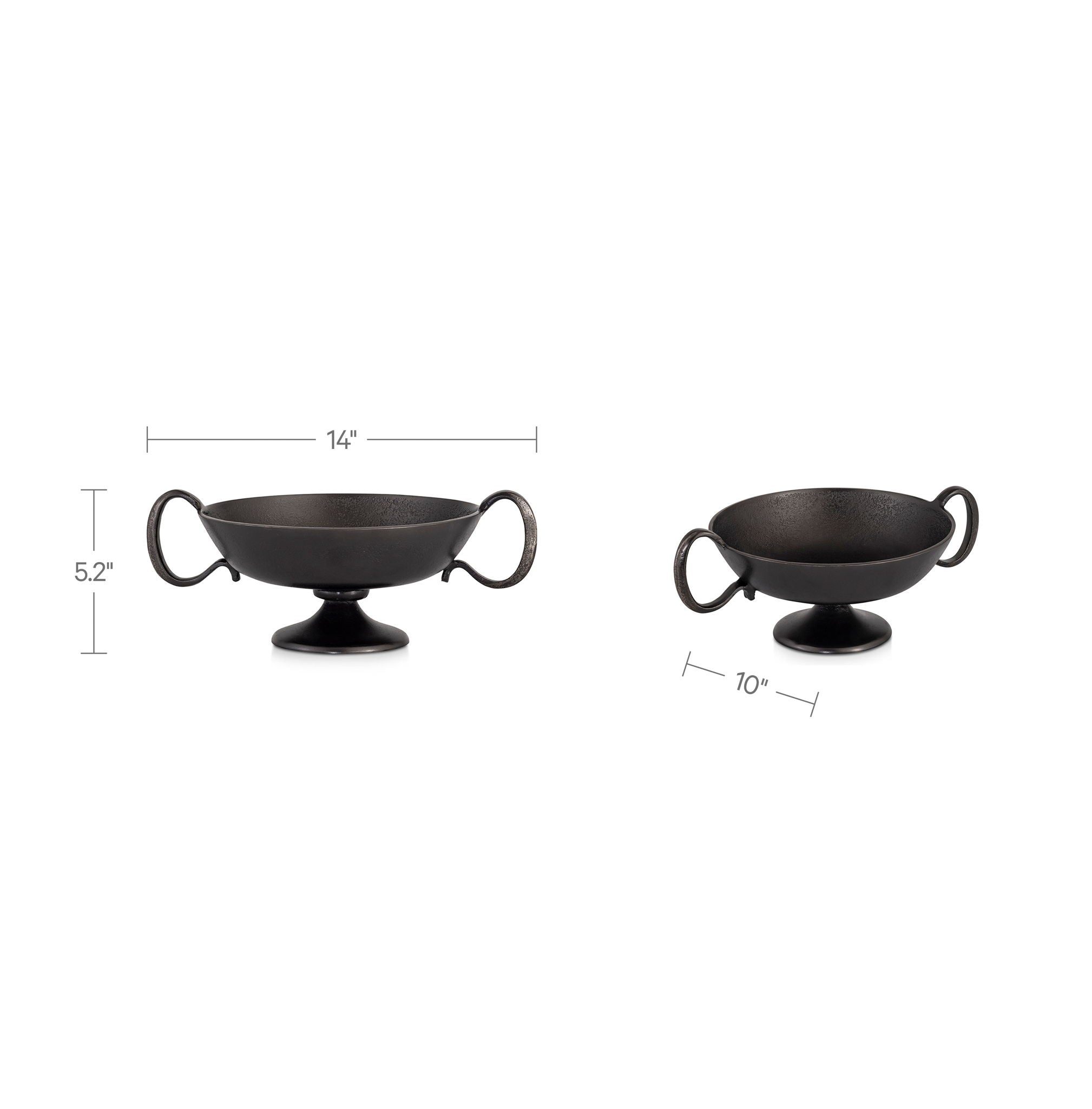 Floris - Decorative Bowl - Black - Image 2