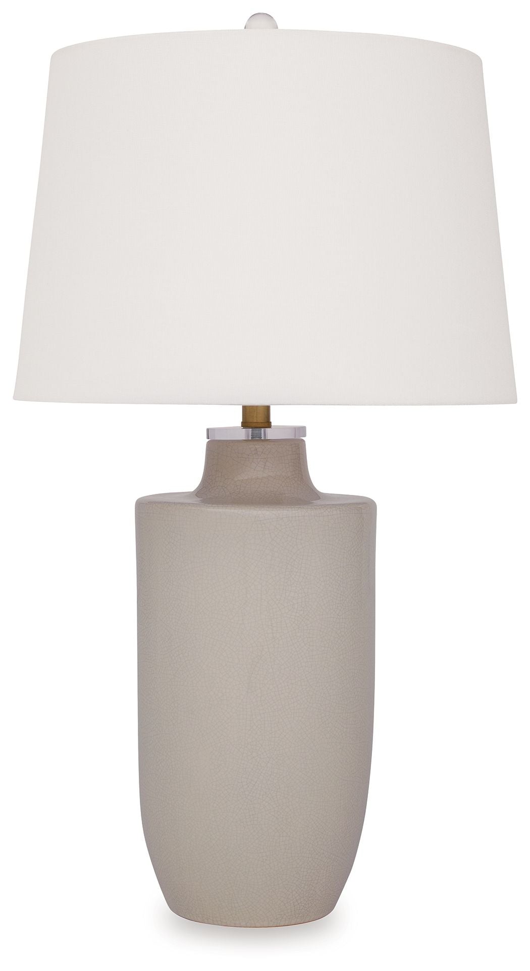 Cylener - Ceramic Table Lamp - Off White - Image 1