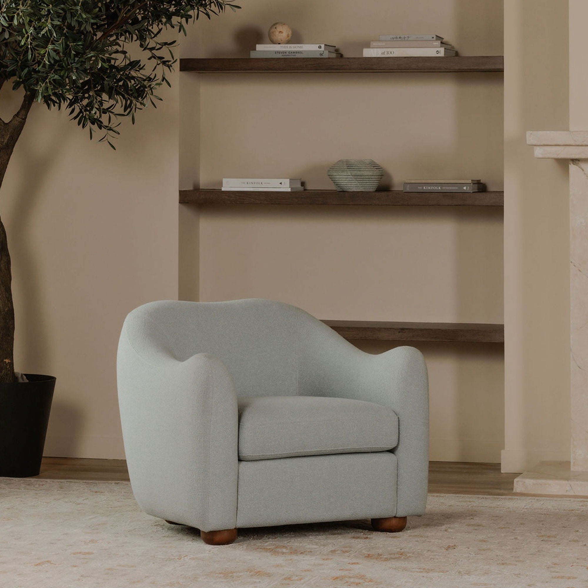 Bria - Accent Chair - Light Blue - Image 2