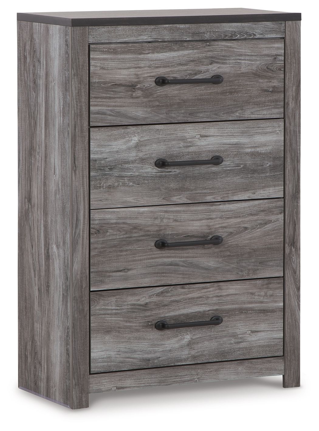 Bronyan – Four Drawer Chest – Dark Gray