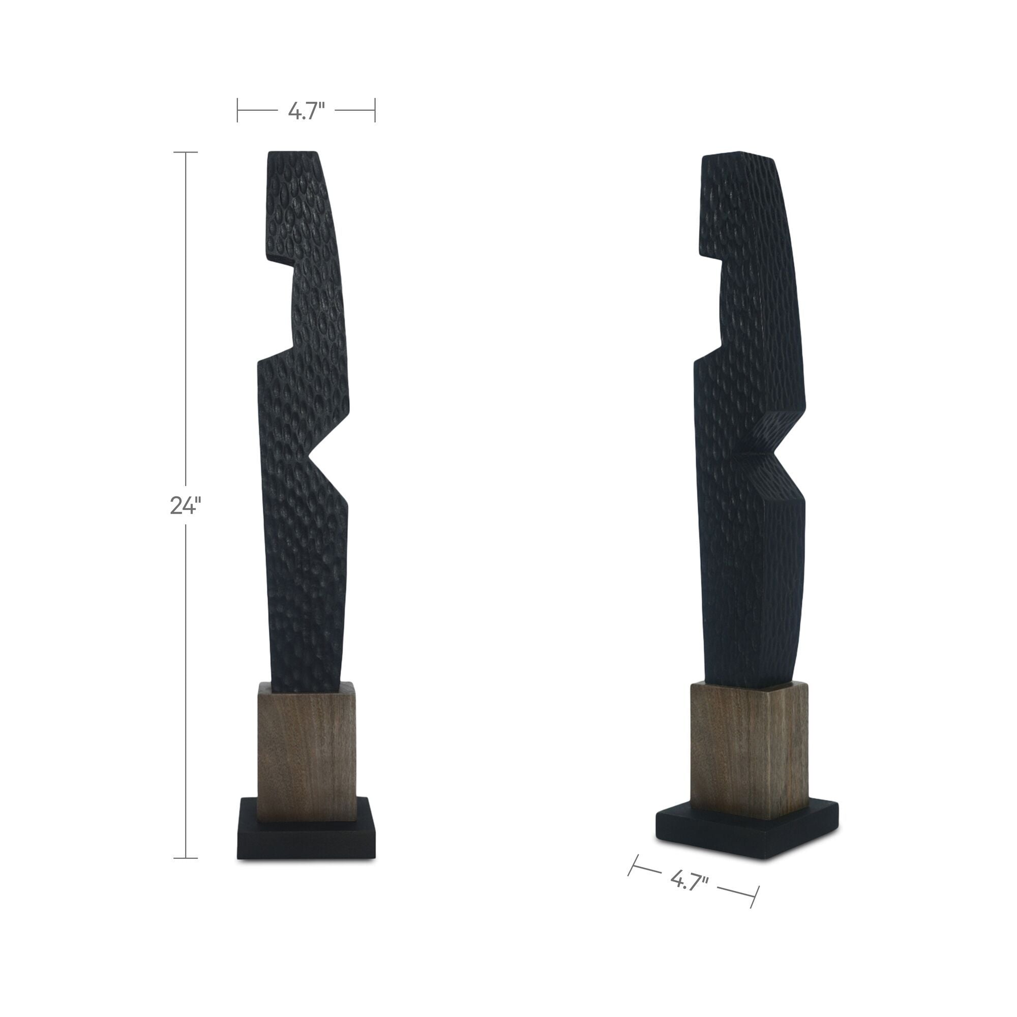 Fenn - Sculpture - Black - Image 2