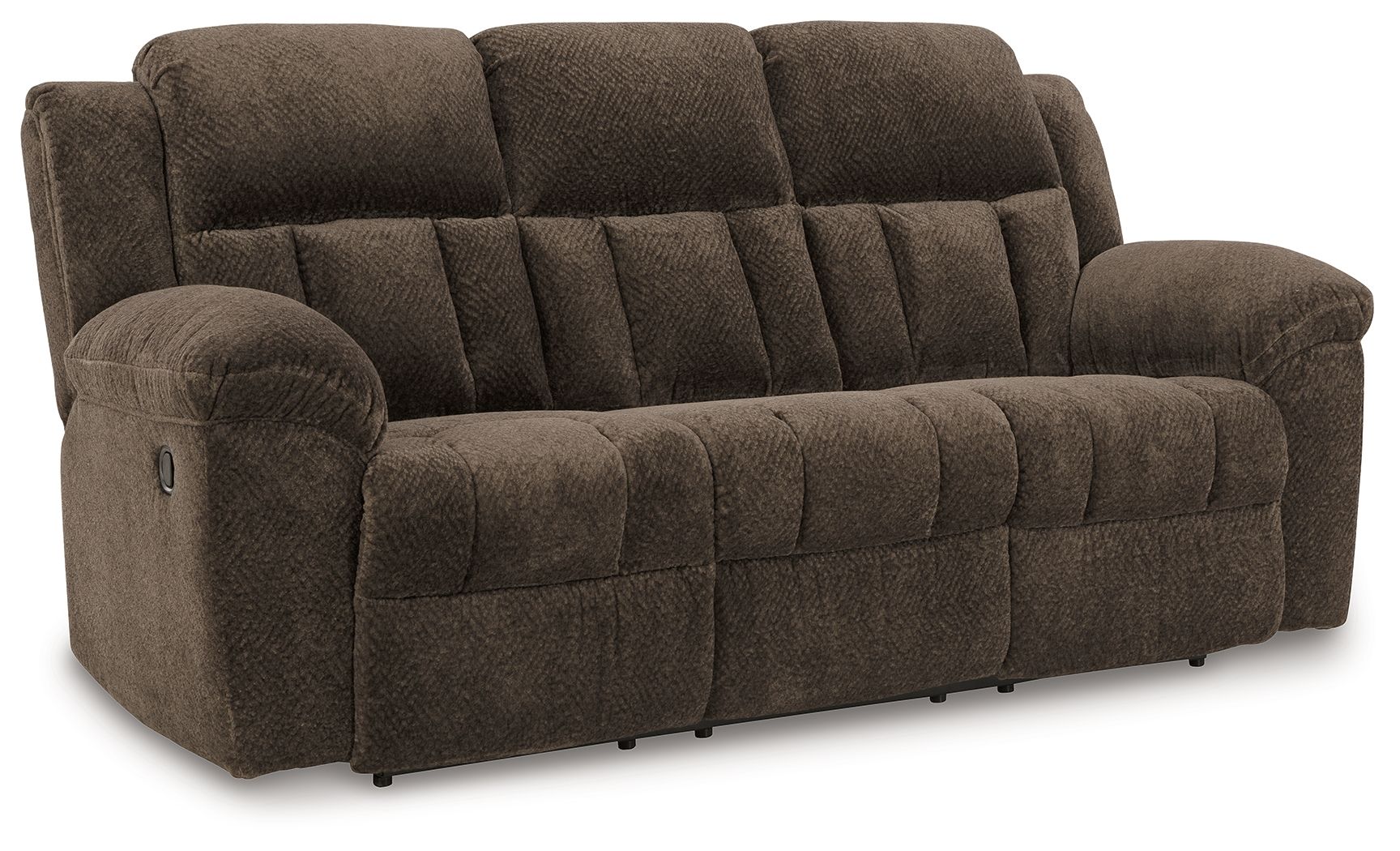 Frohn – Reclining Sofa – Fabric – Chocolate
