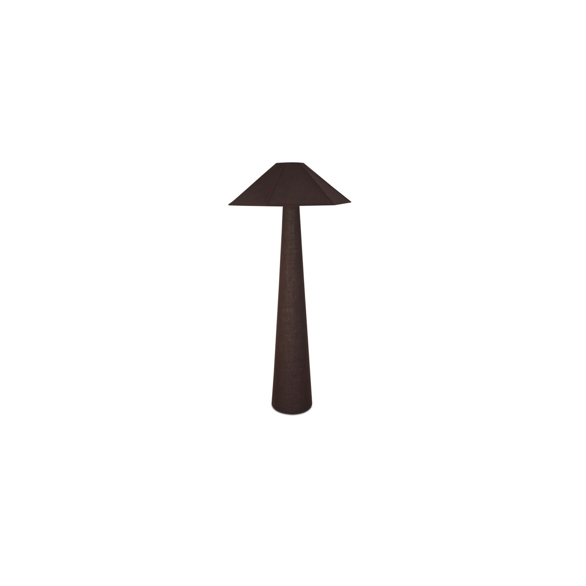 Gigi – Floor Lamp – Dark Brown