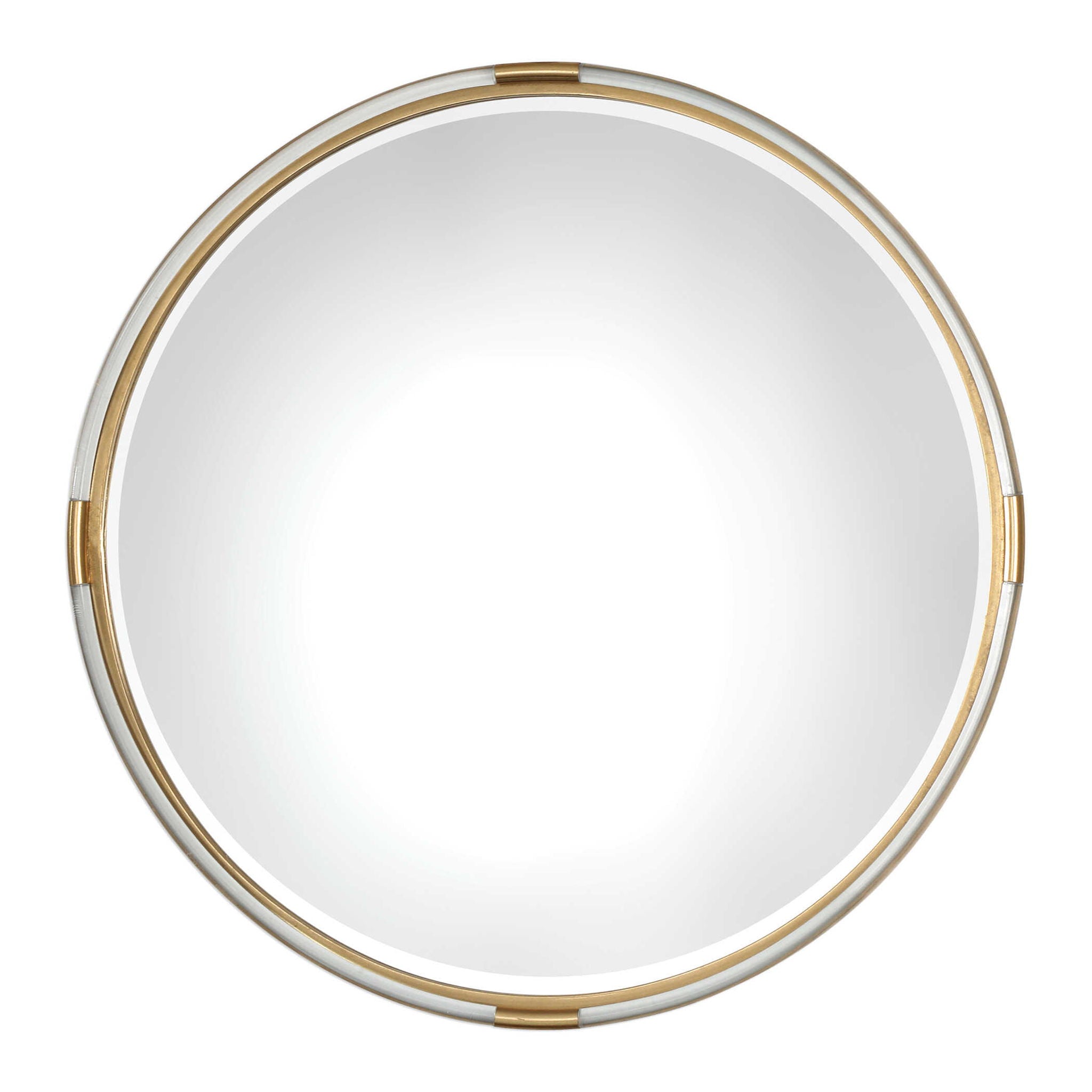 Mackai - Round Mirror - Gold - Image 1