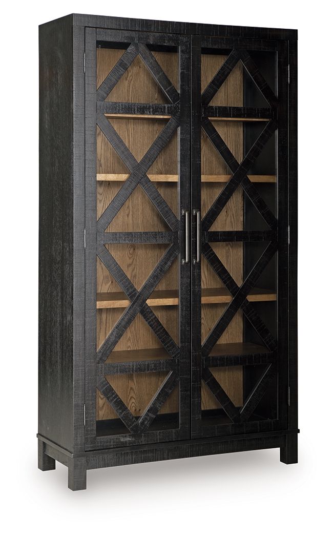 Christop – Accent Cabinet – Black / Brown