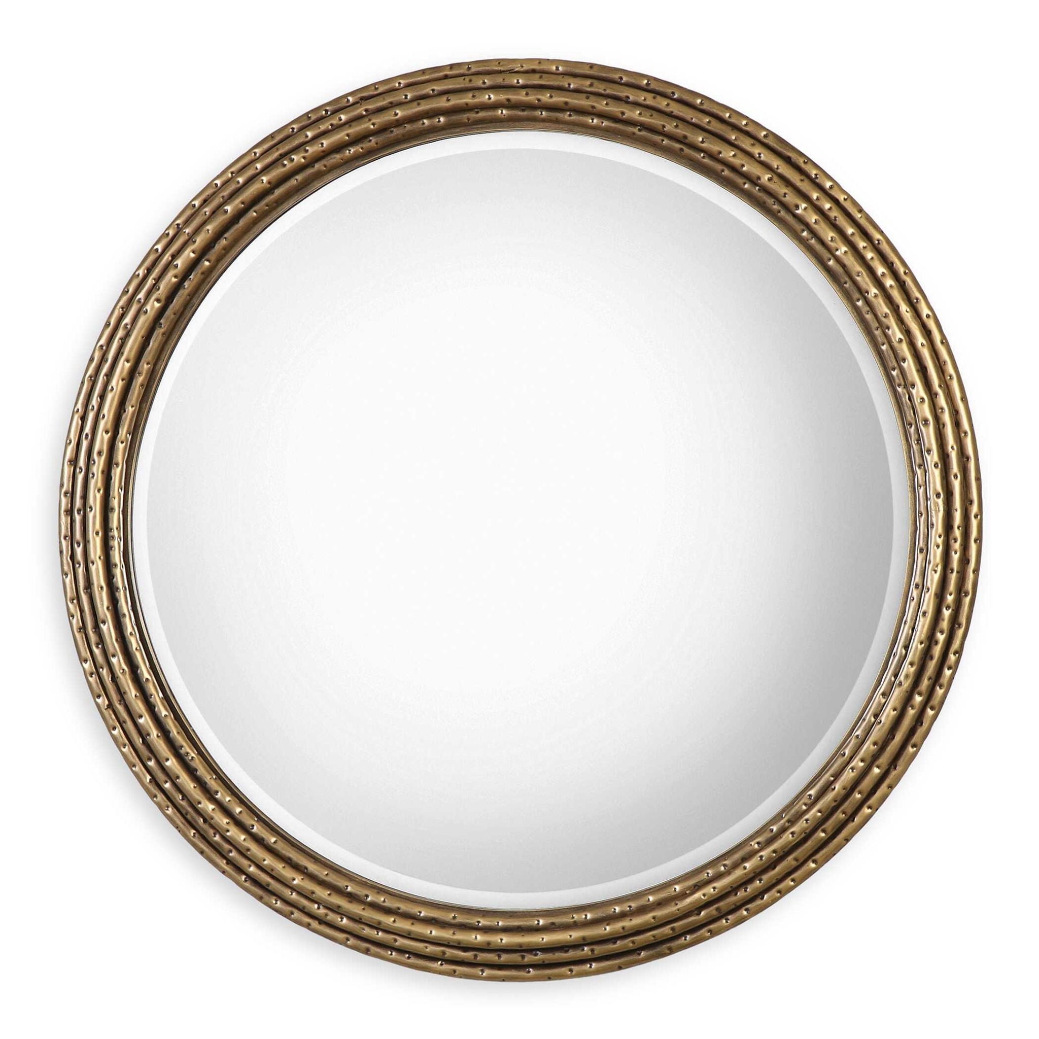 Spera - Round Mirror - Gold - Image 1