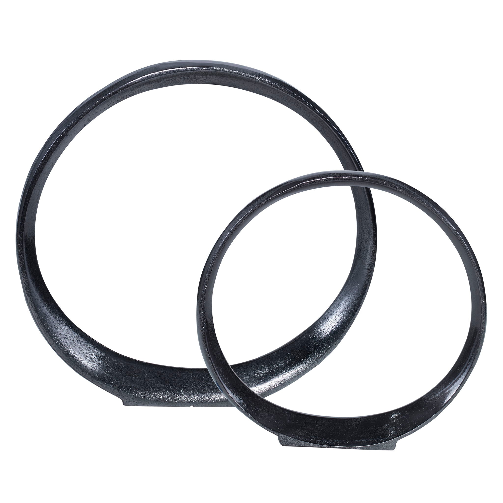 Orbits – Ring Sculptures (Set of 2)
