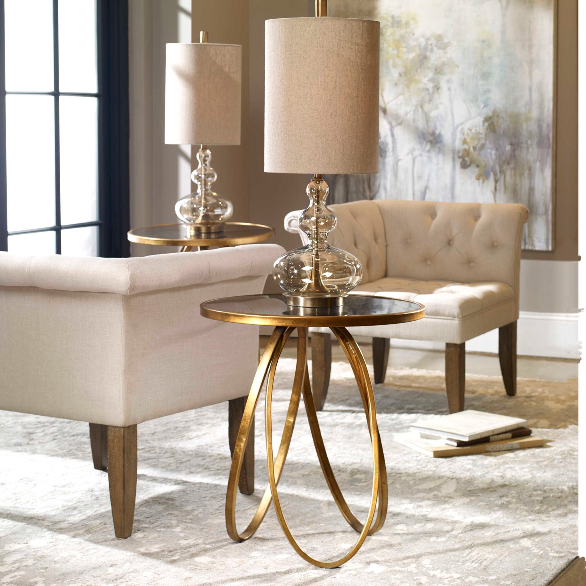 Montrez - Side Table - Gold - Image 3