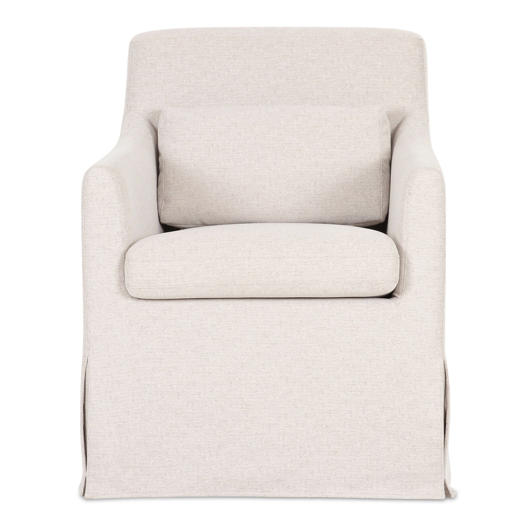 Lydia – Slipcover Dining Chair – Beige