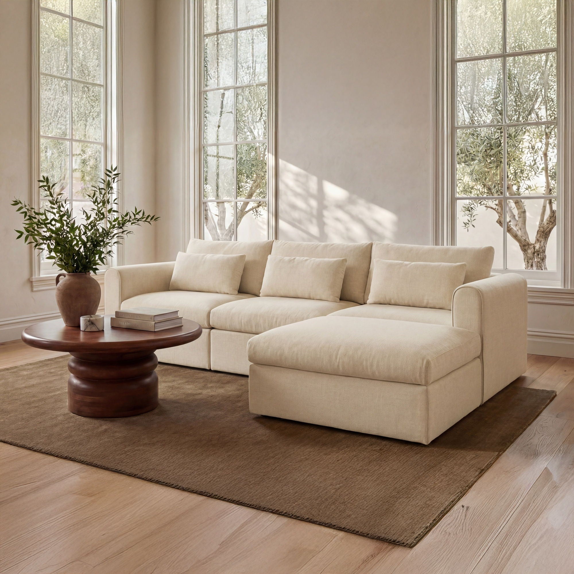 Swift - Slipper Chair - Light Beige - Image 1
