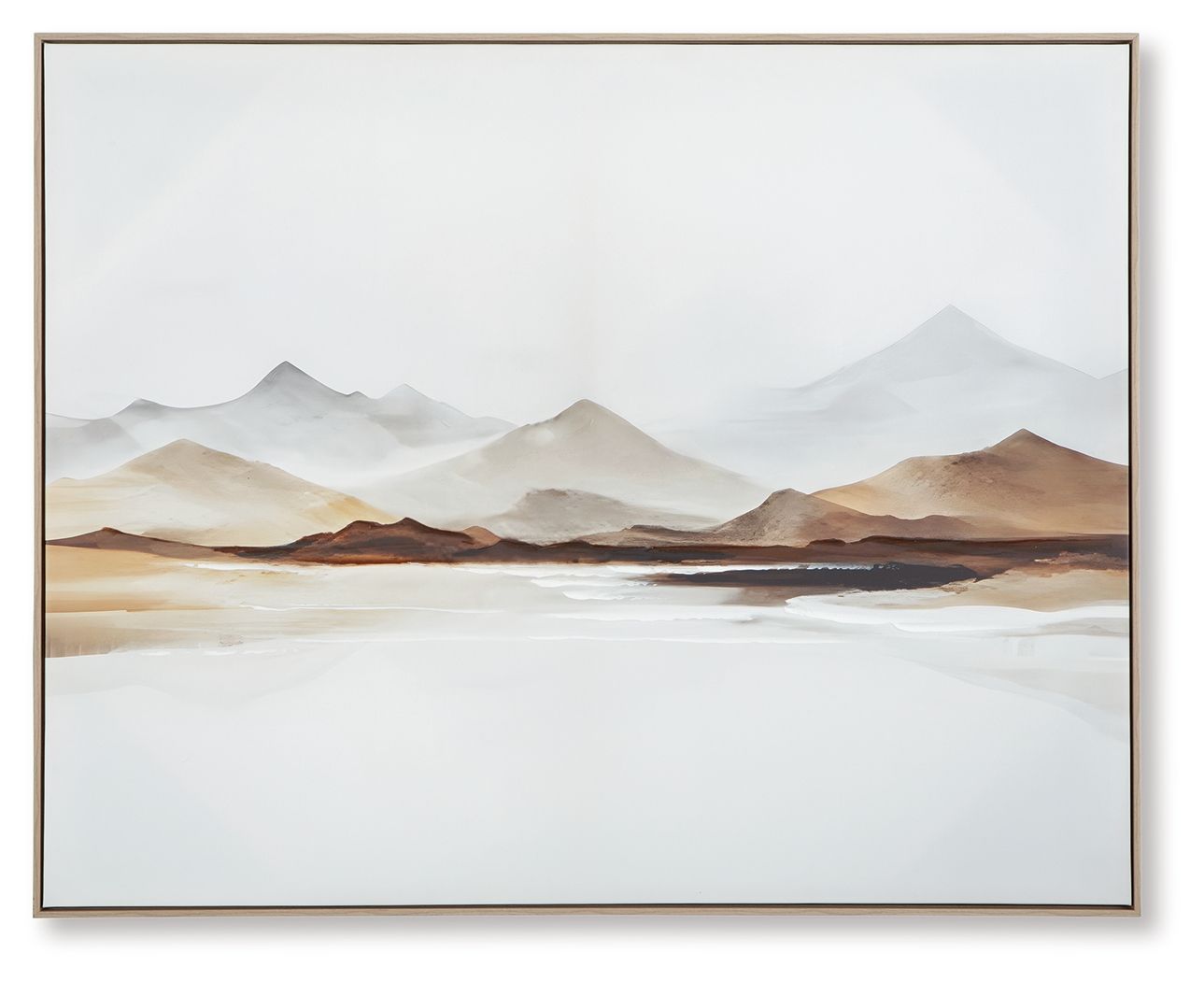 Karalen - Wall Art - White / Gray / Brown - Image 1