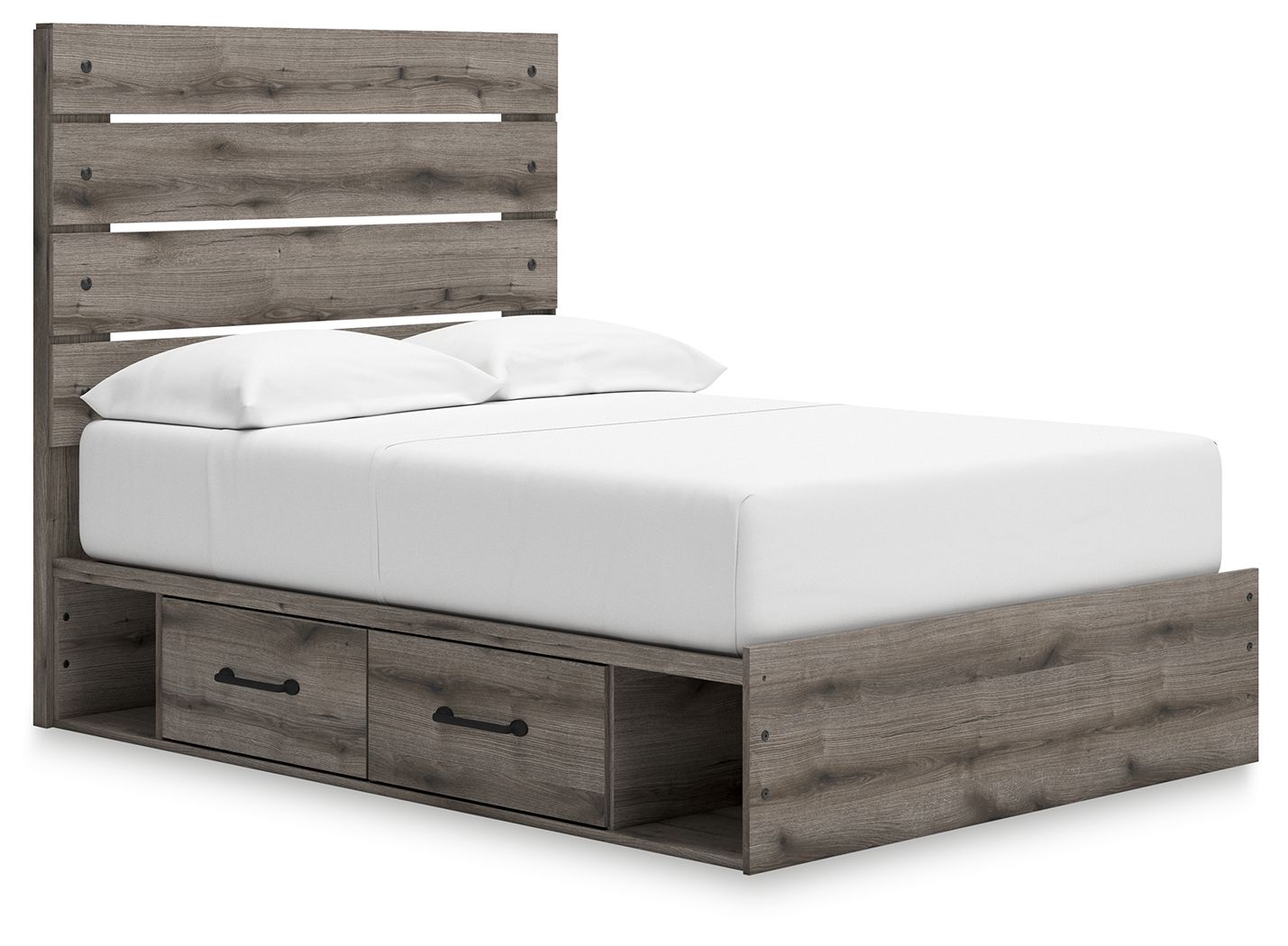 Graystorm – Panel Storage Bed