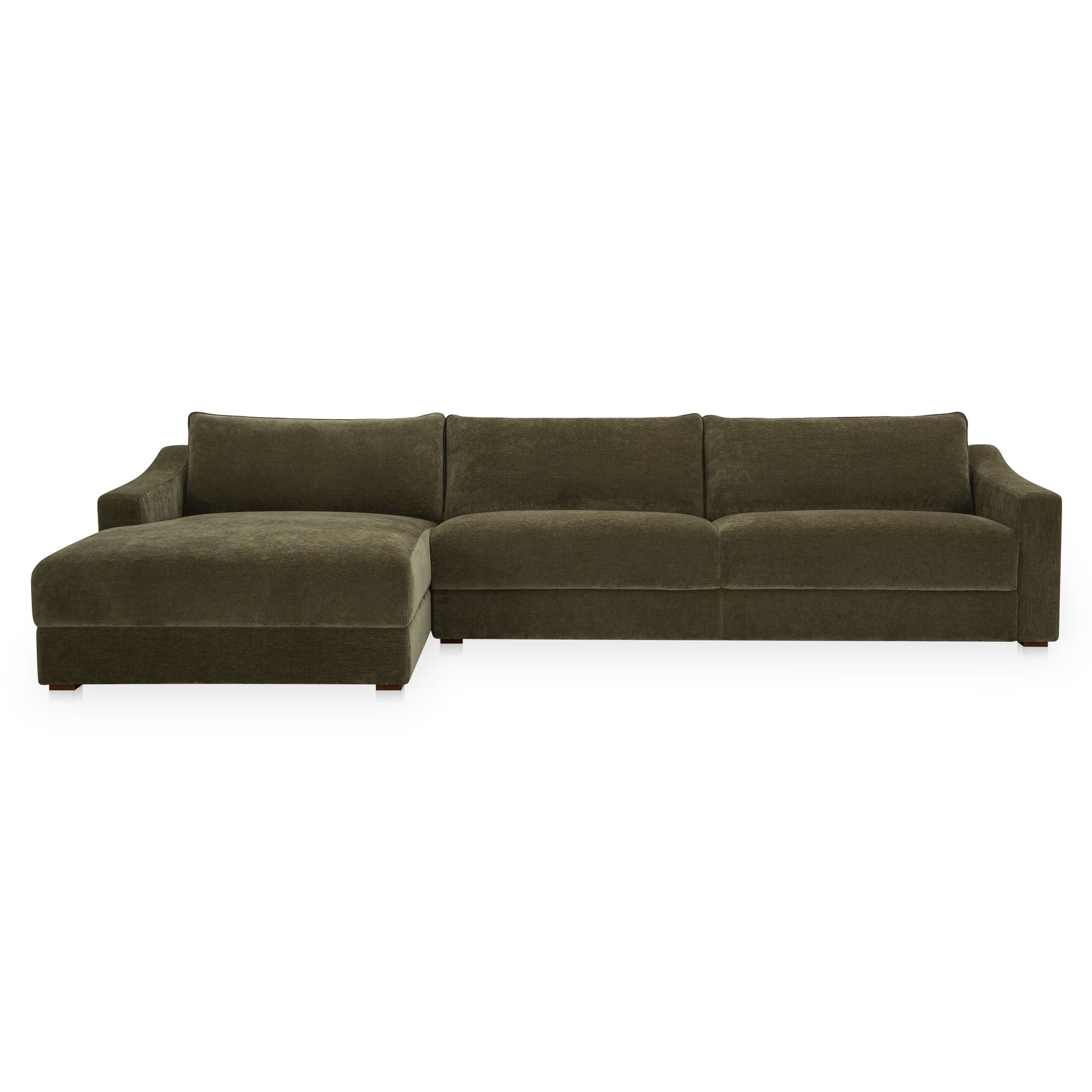 Farrow - Left Sectional - Cedar Green - Image 1