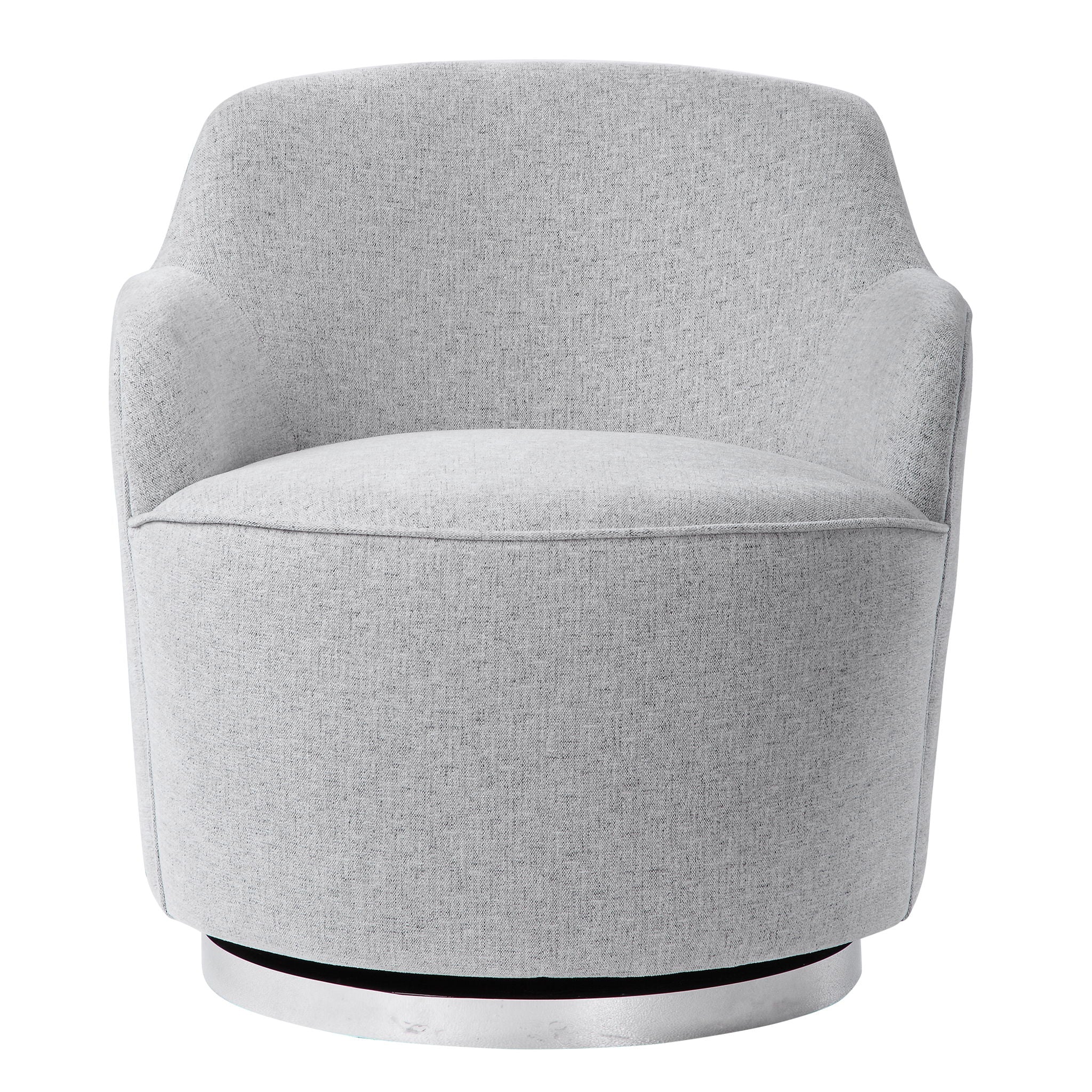 Hobart – Casual Swivel Chair – Gray