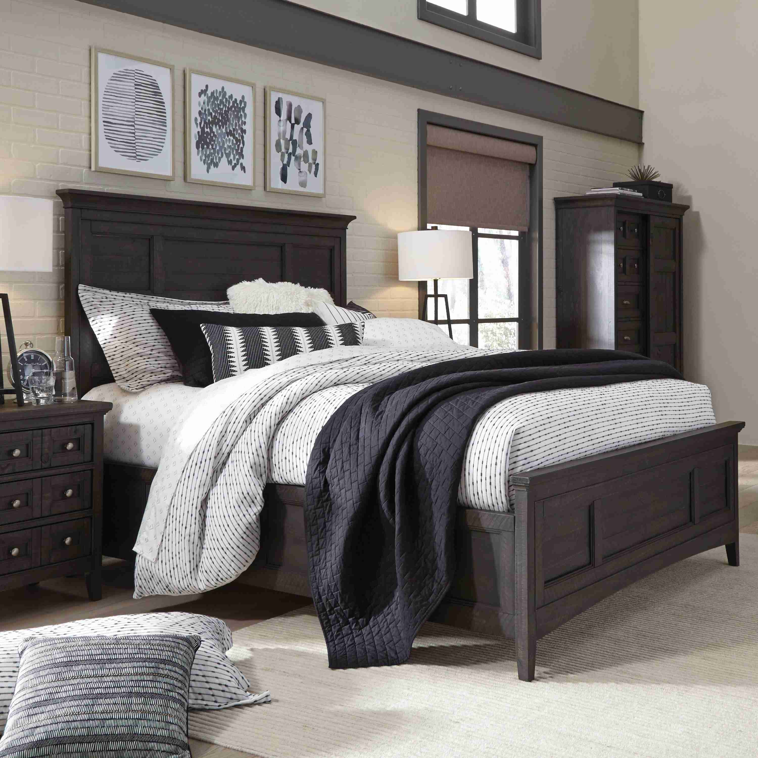 Westley Falls - Complete Panel Bed With Regular Rails - Image 3