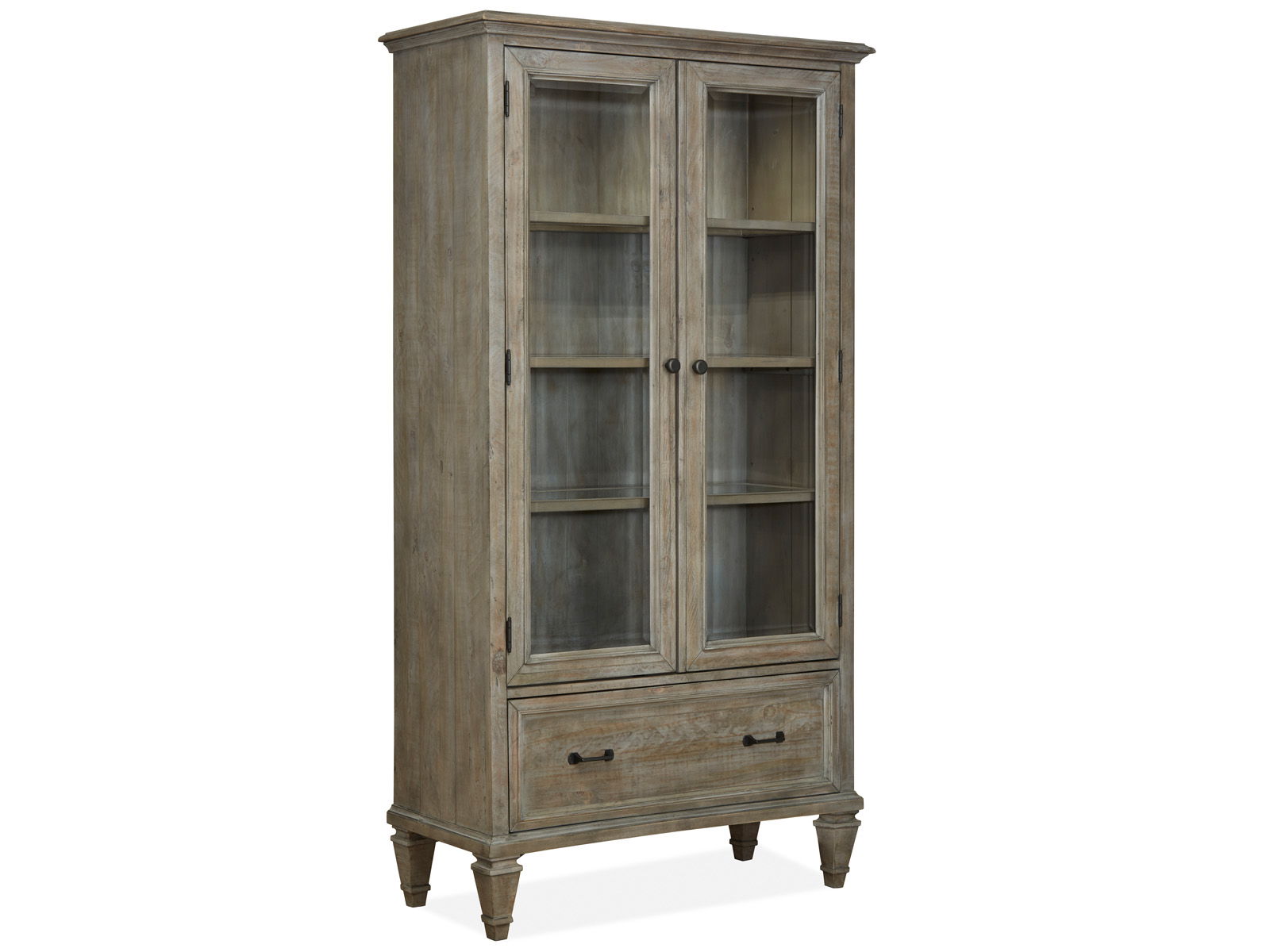 Lancaster – Door Bookcase – Dove Tail Gray