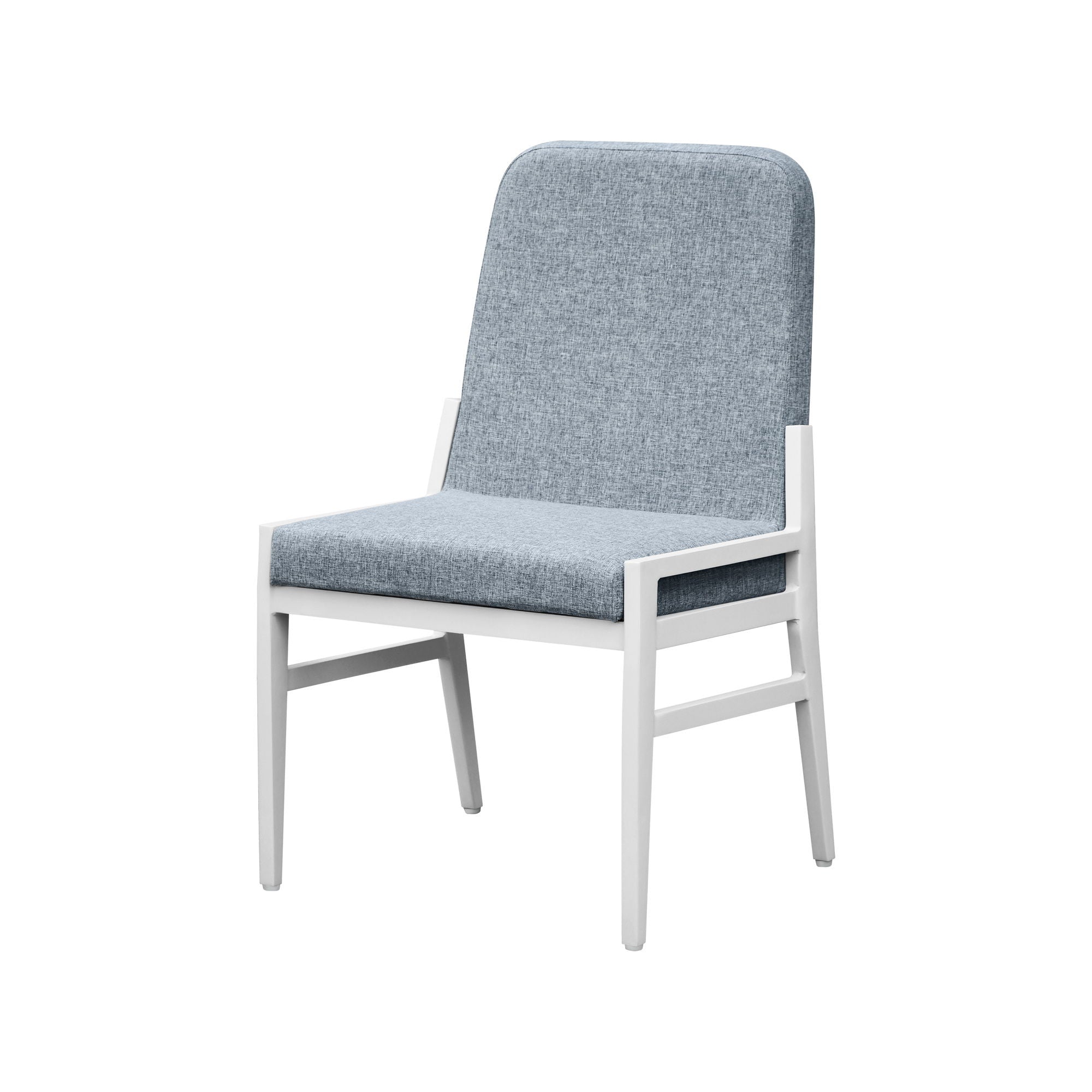 Nash – Outdoor Dining Upholstered Side Chair – Buff