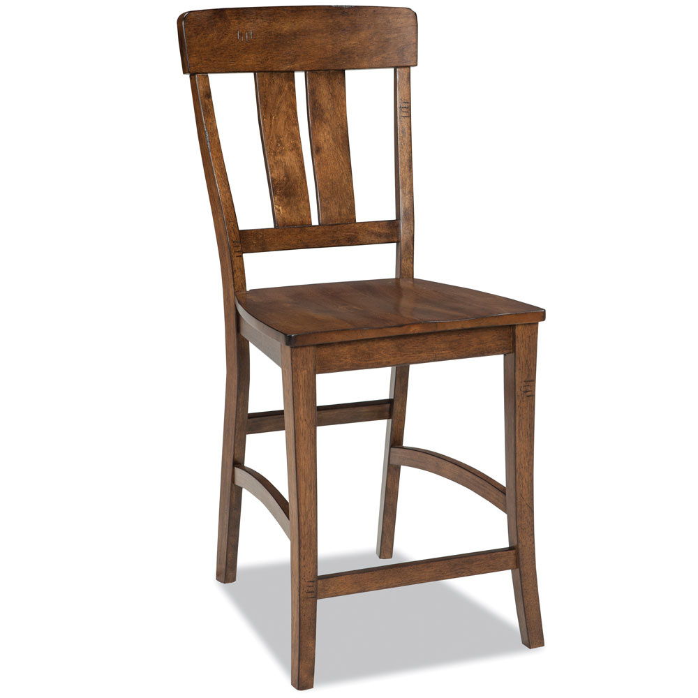 District – Slat Stool – Copper