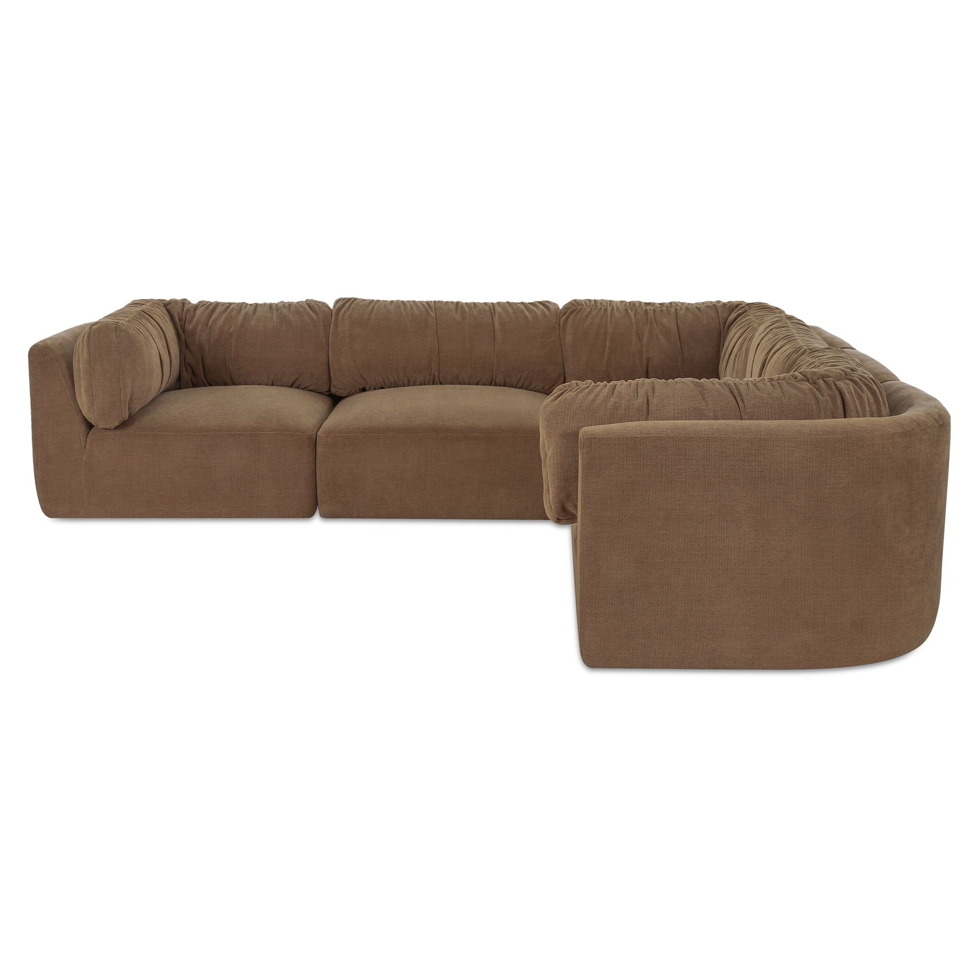 Matina - Classic L Modular Sectional - Taupe - Image 1