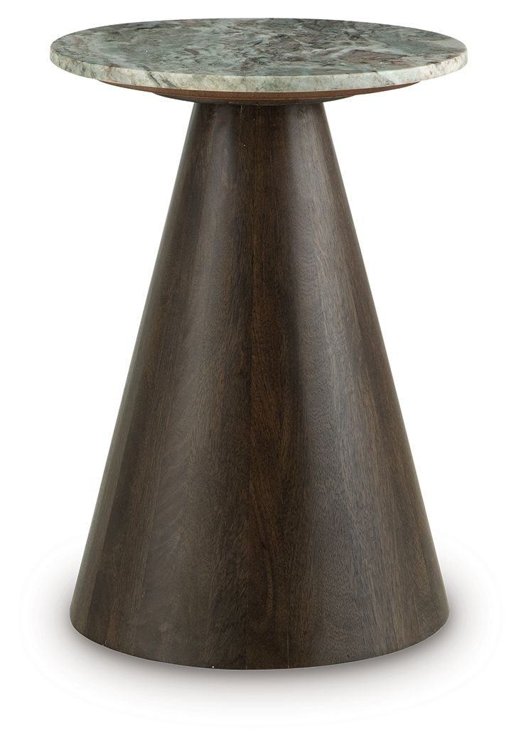 Waltnor – Accent Table – Gray / White / Brown