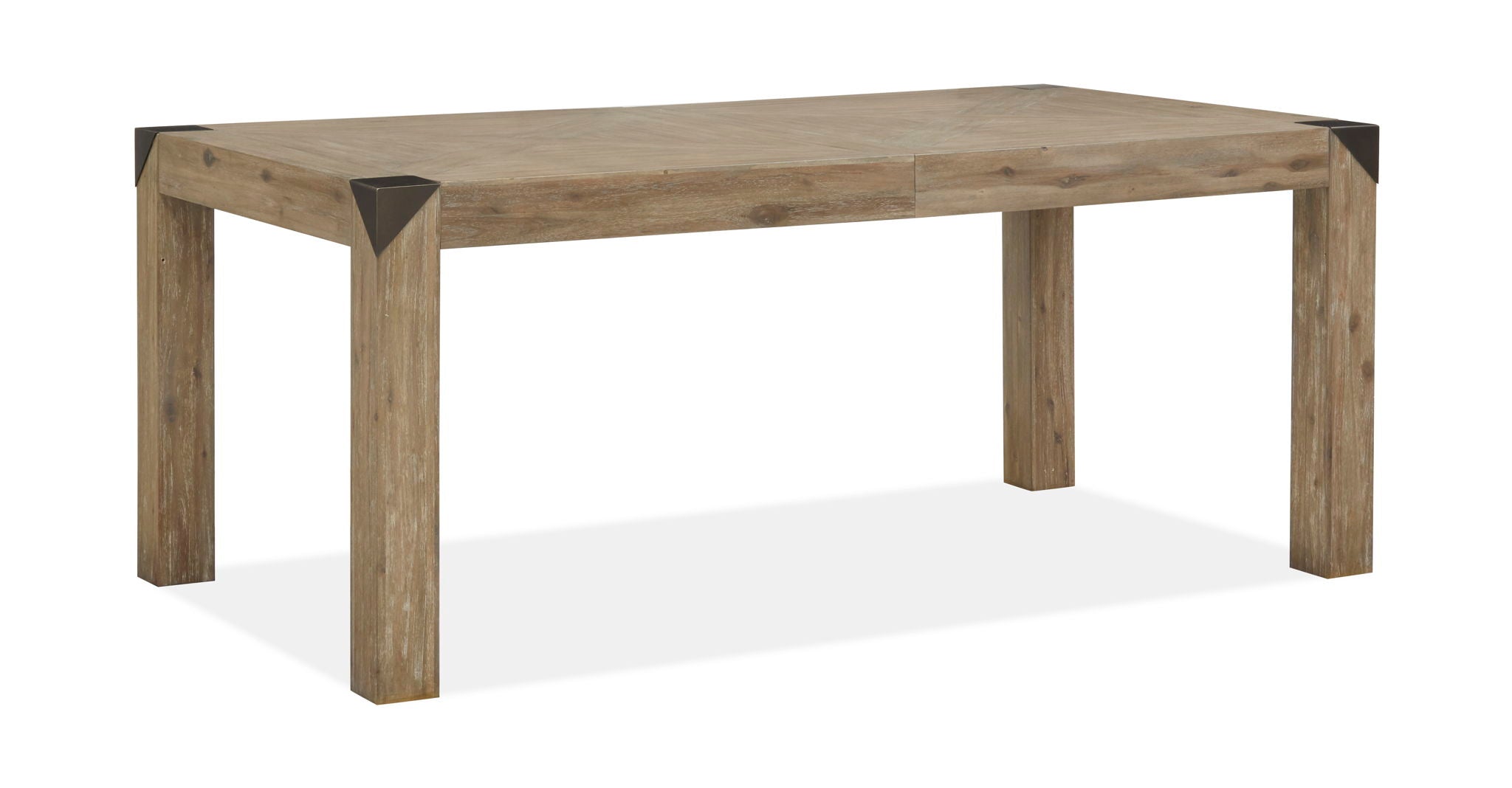 Ainsley – Rectangular Dining Table – Cerused Khaki