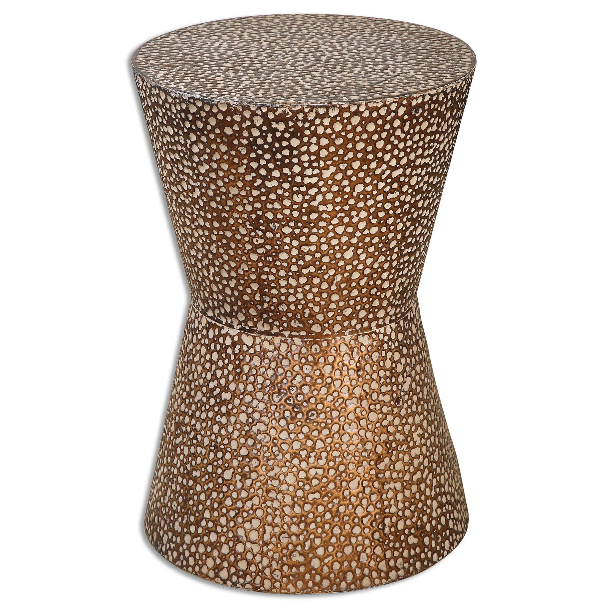 Cutler - Drum Shaped Accent Table - Dark Brown - Image 1