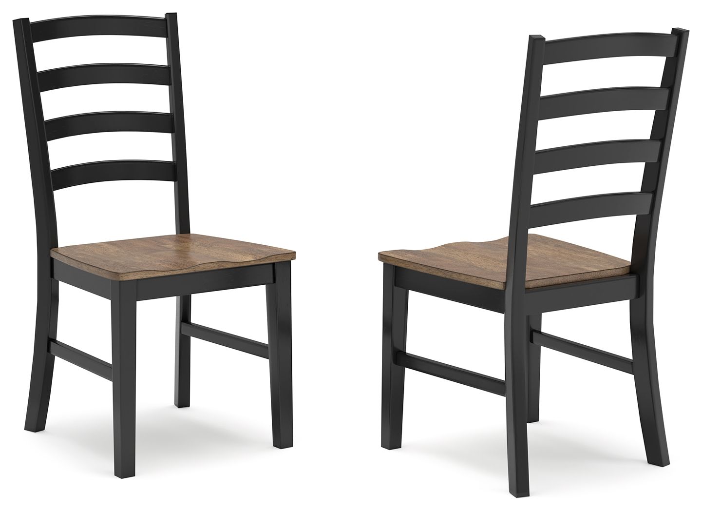 Wildenauer - Dining Room Side Chair (Set of 2) - Brown / Black - Image 1