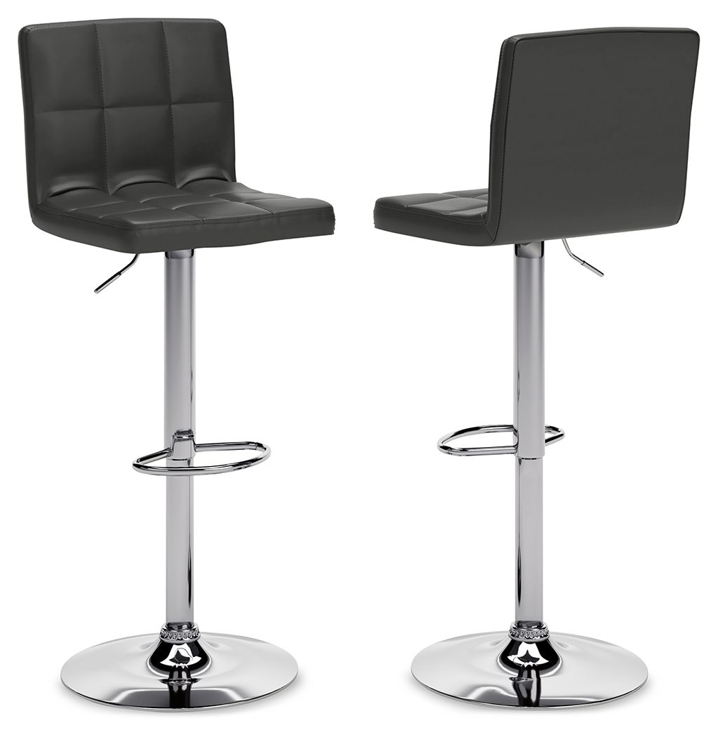 Bellatier – Adjustable Height Barstool (Set of 2)