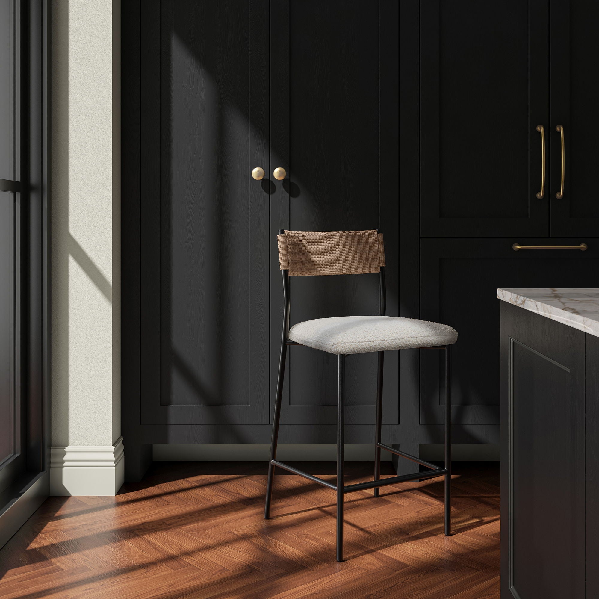 Foley - Counter Stool - White - Image 3