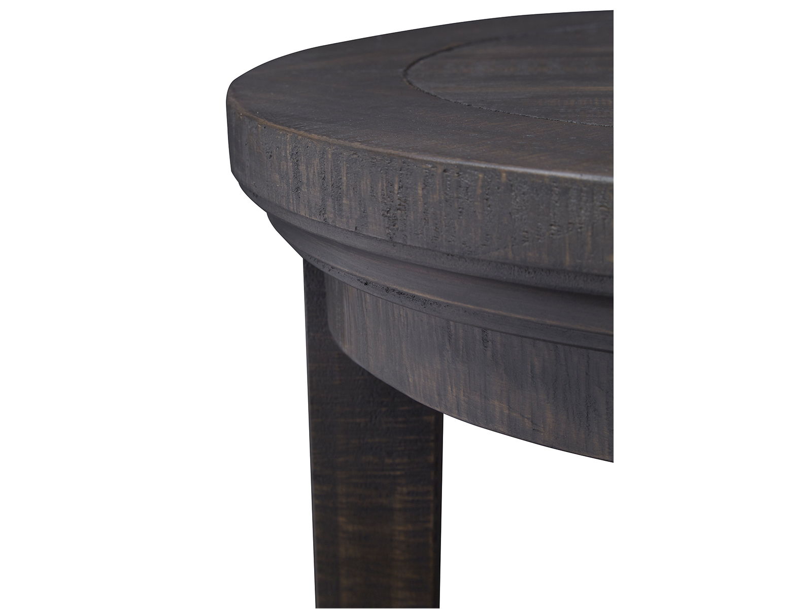 Westley Falls - Round Accent End Table - Graphite - Image 3