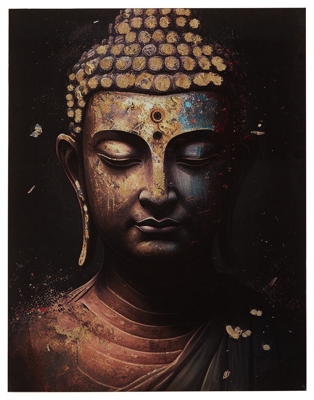 Caymoore – Wall Art – Black / Gold Finish