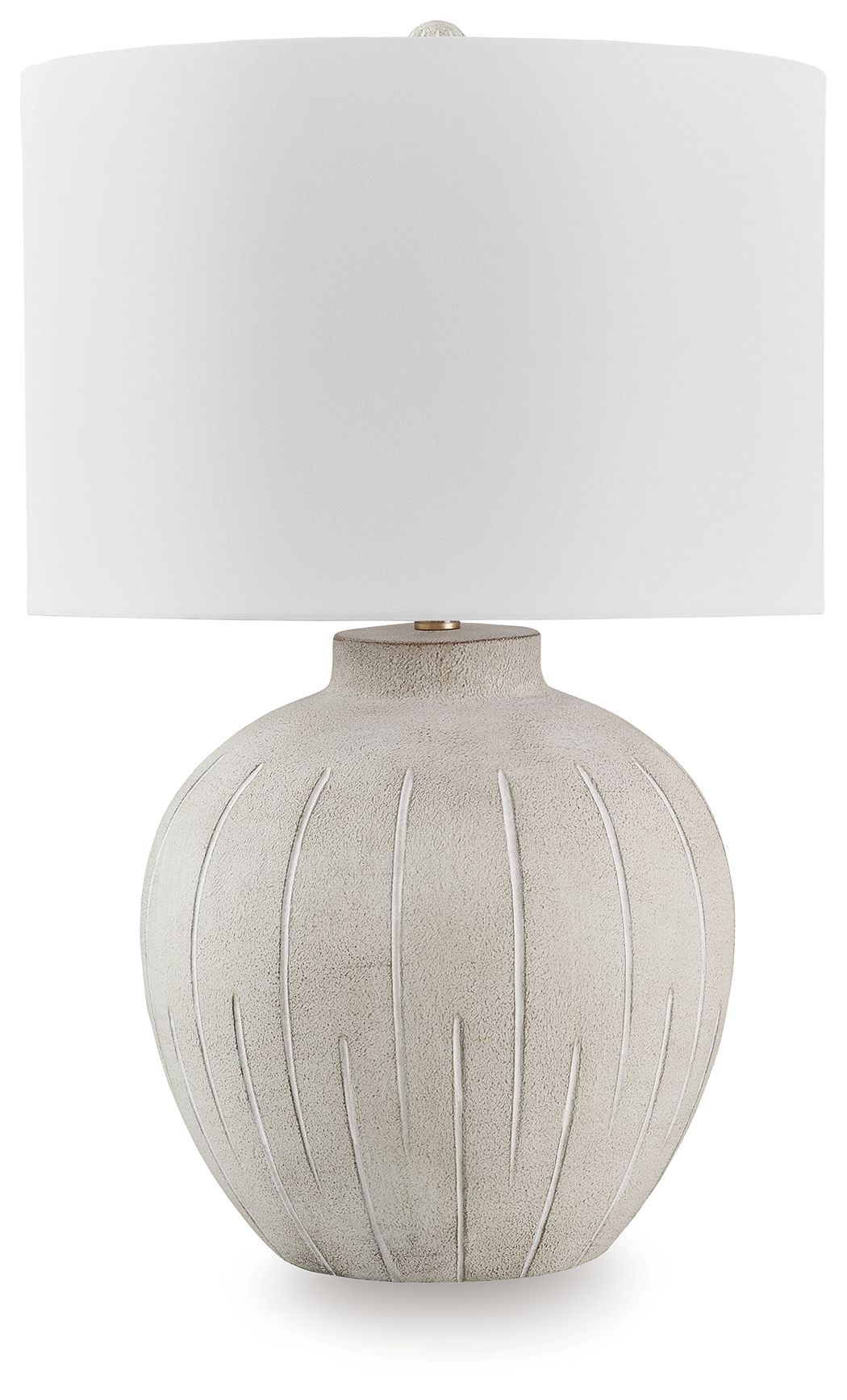 Calbert – Poly Table Lamp – Warm Gray