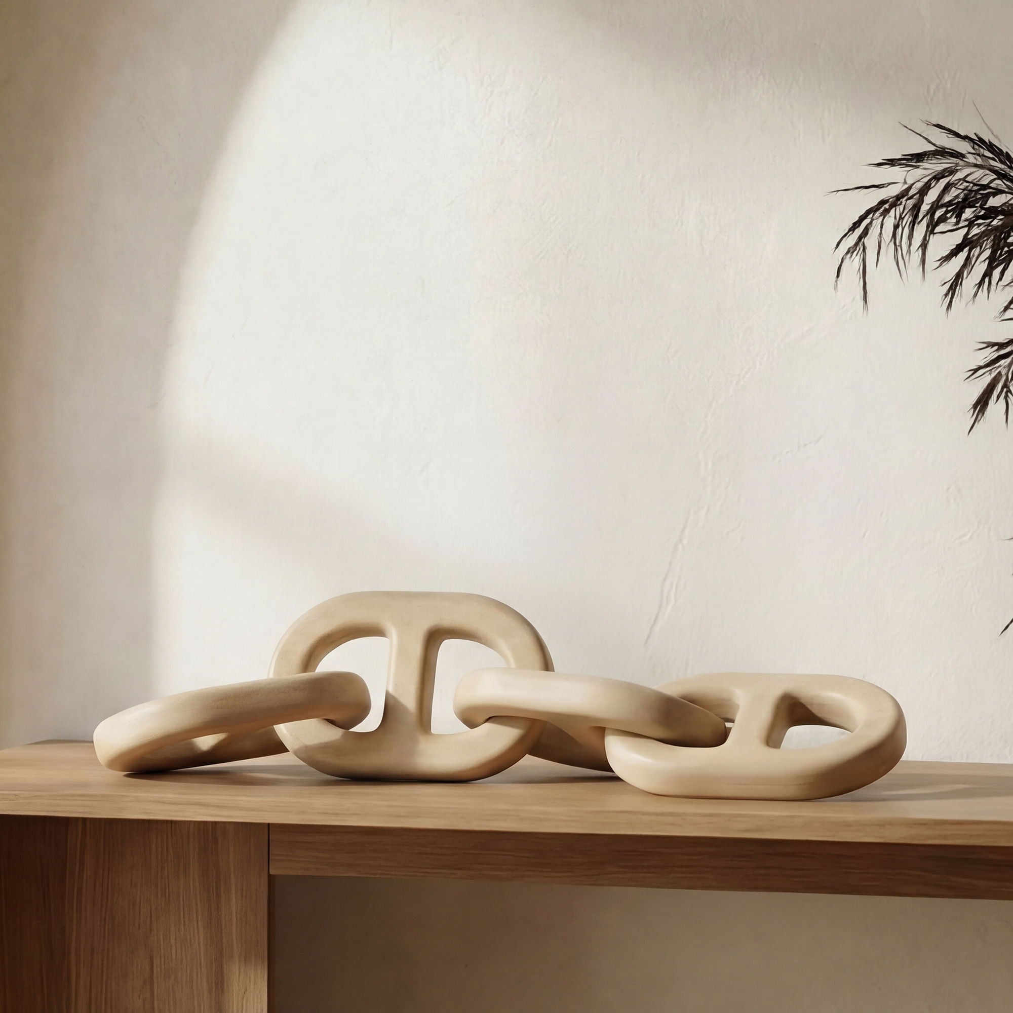 Toro - Decorative Wooden Chain - Natural - Image 1