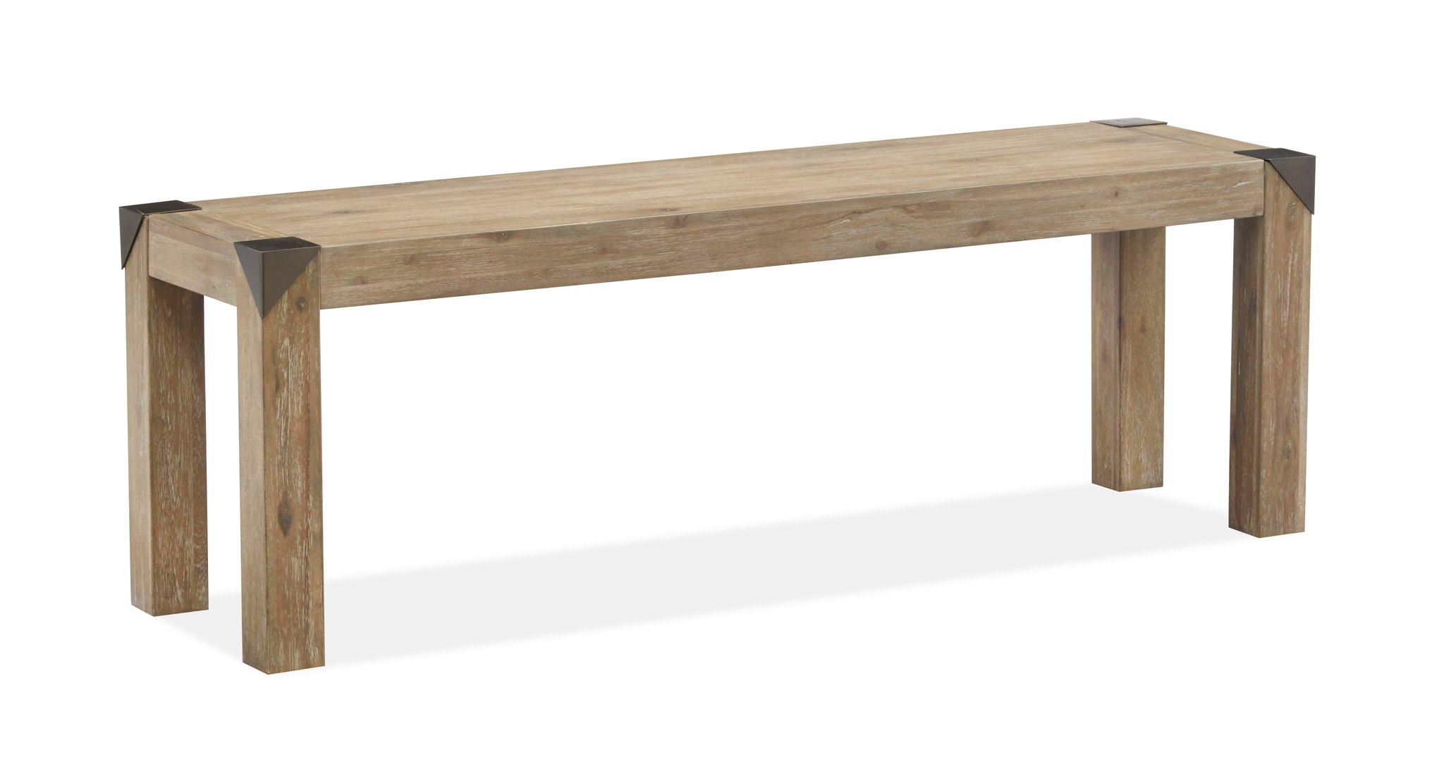Ainsley – Bench – Cerused Khaki