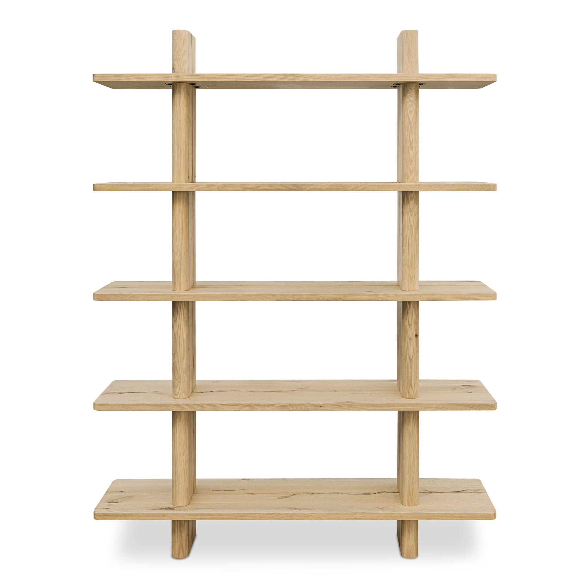 Casey – Large Standard Bookcase – Light Brown