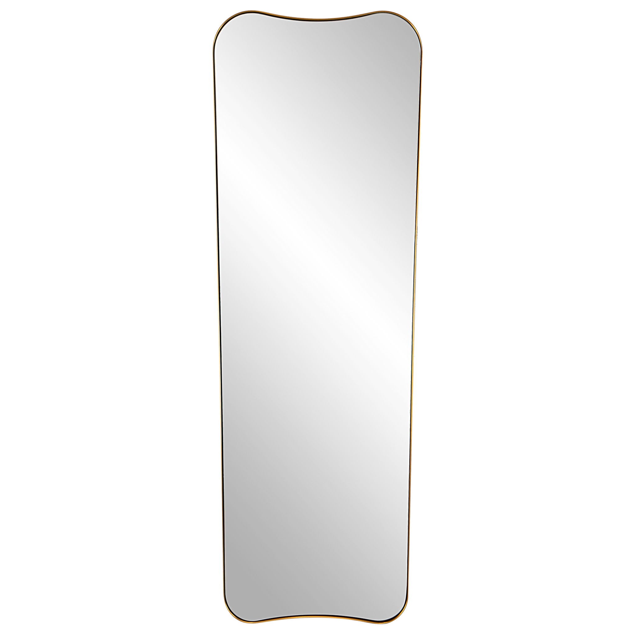 Belvoir – Large Mirror – Antique Brass