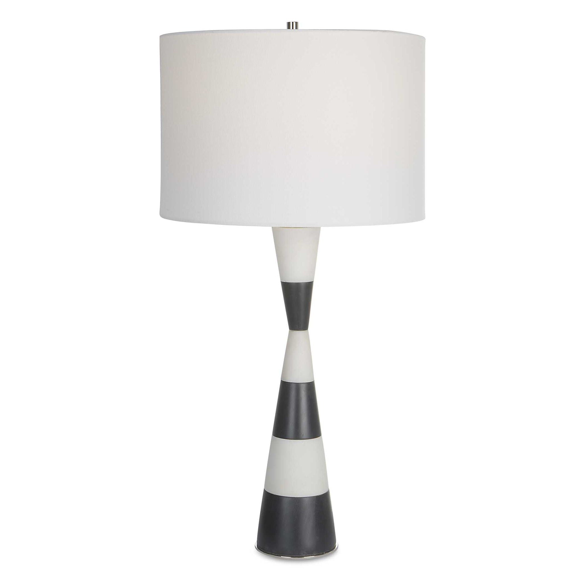 Bandeau – Banded Stone Table Lamp