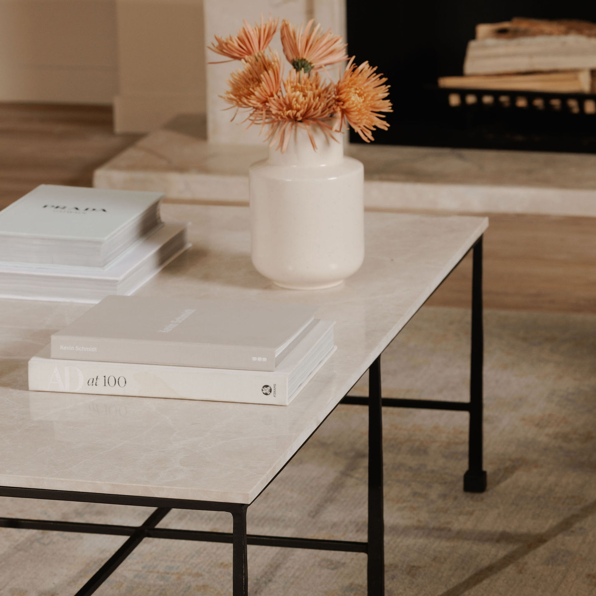 River - Coffee Table - Botticino Beige - Image 3