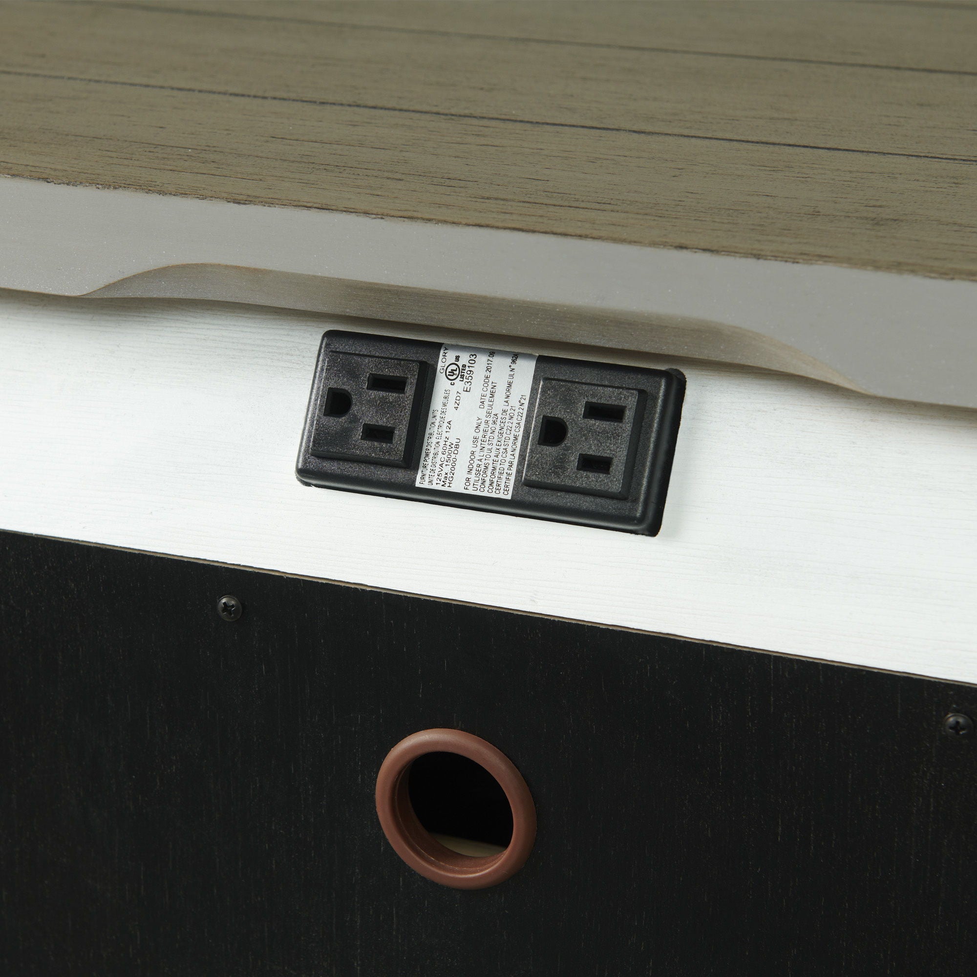 Timber Ridge - Nightstand - Weathered Washed Sierra - Image 3